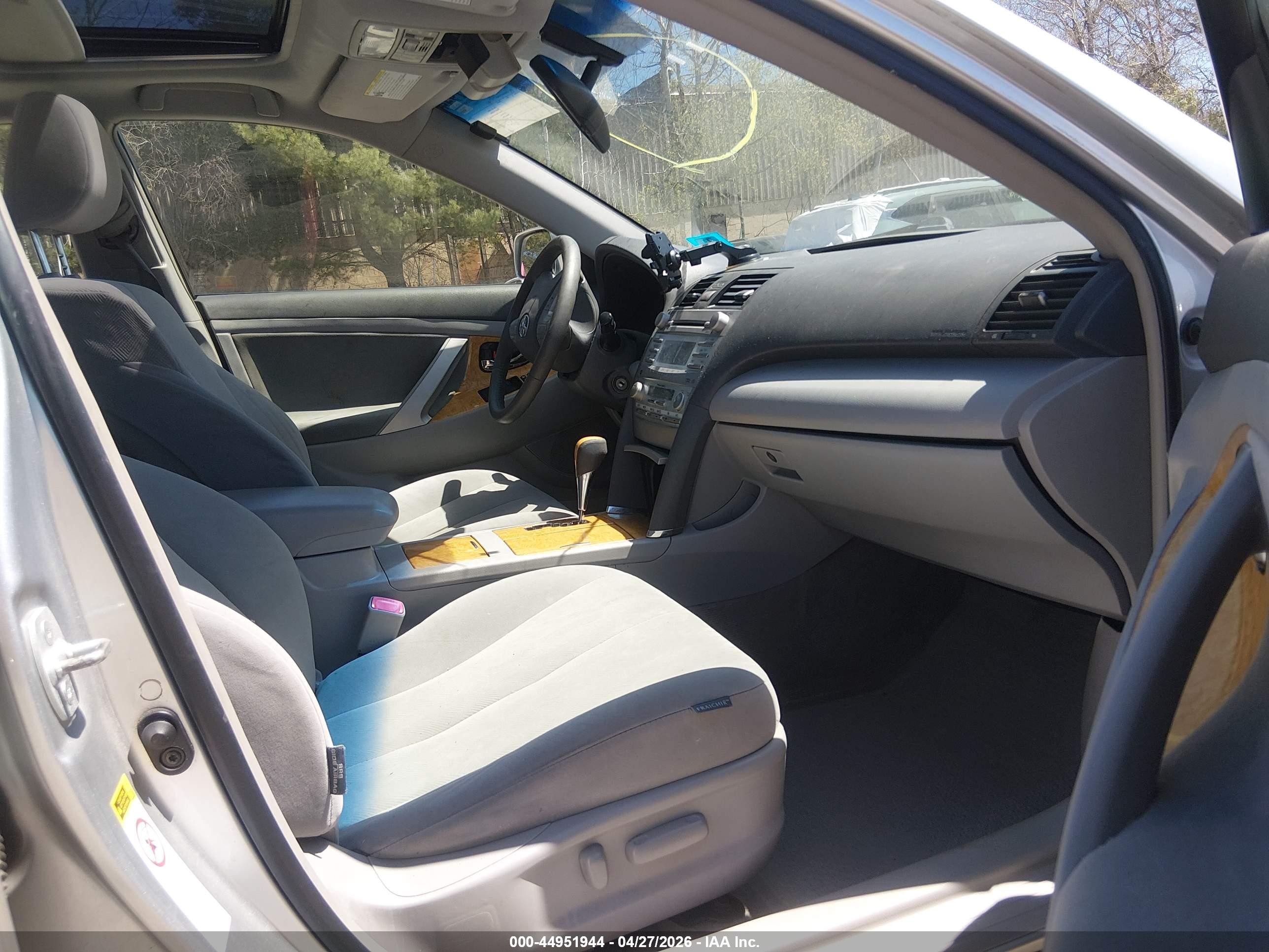 2007 Toyota Camry Xle Silver vin: JTNBE46K473094849