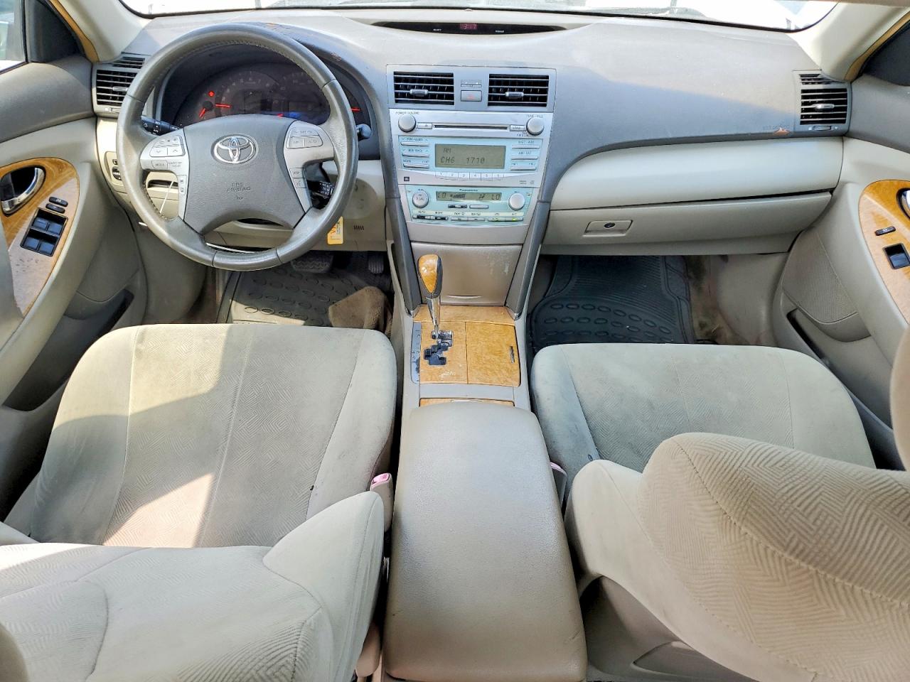 2007 Toyota Camry Xle Green vin: JTNBE46K573024504
