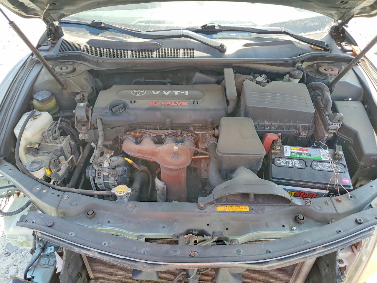 2007 Toyota Camry Xle Green vin: JTNBE46K573024504