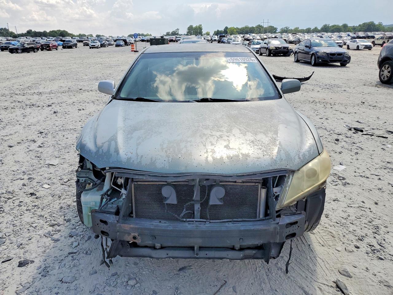 2007 Toyota Camry Xle Green vin: JTNBE46K573024504