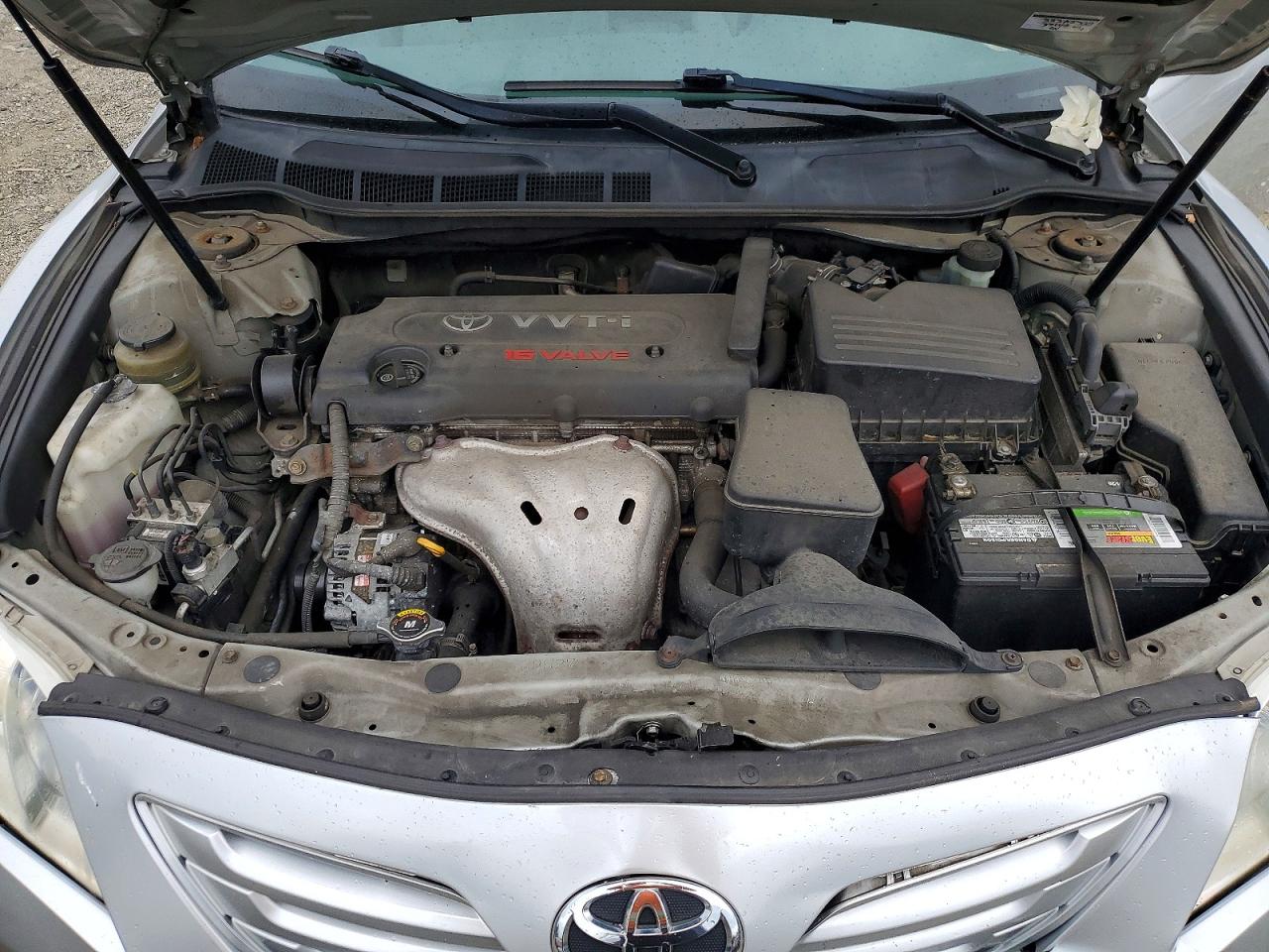 2007 Toyota Camry Le Silver vin: JTNBE46K573056966