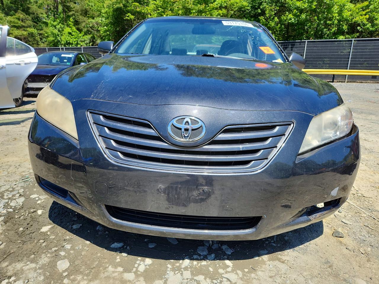 2007 Toyota Camry Le Gray vin: JTNBE46K573080121