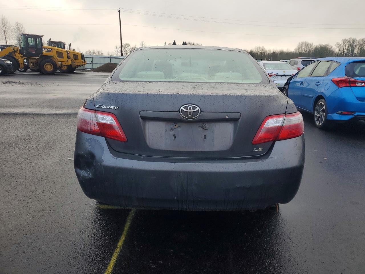 2007 Toyota Camry Ce Gray vin: JTNBE46K573128846