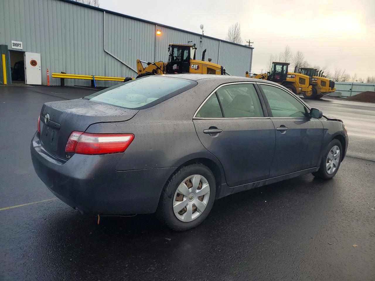 2007 Toyota Camry Ce Gray vin: JTNBE46K573128846