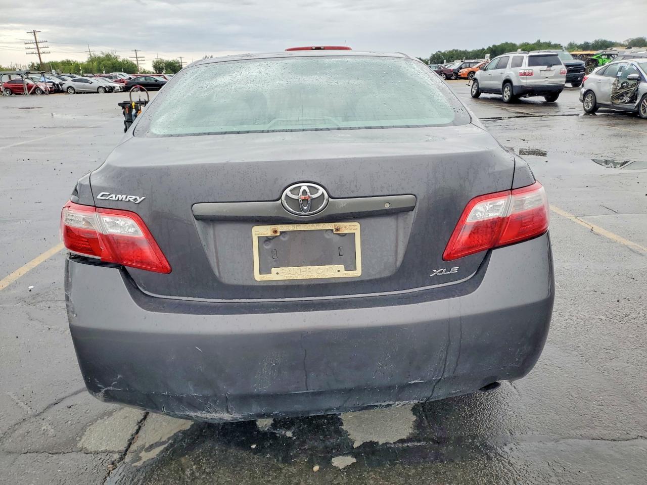 2008 Toyota Camry Xle Gray vin: JTNBE46K583142795