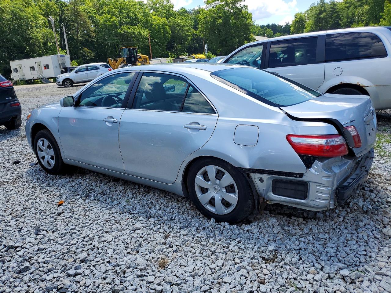 2007 Toyota Camry Le Silver vin: JTNBE46K673071301