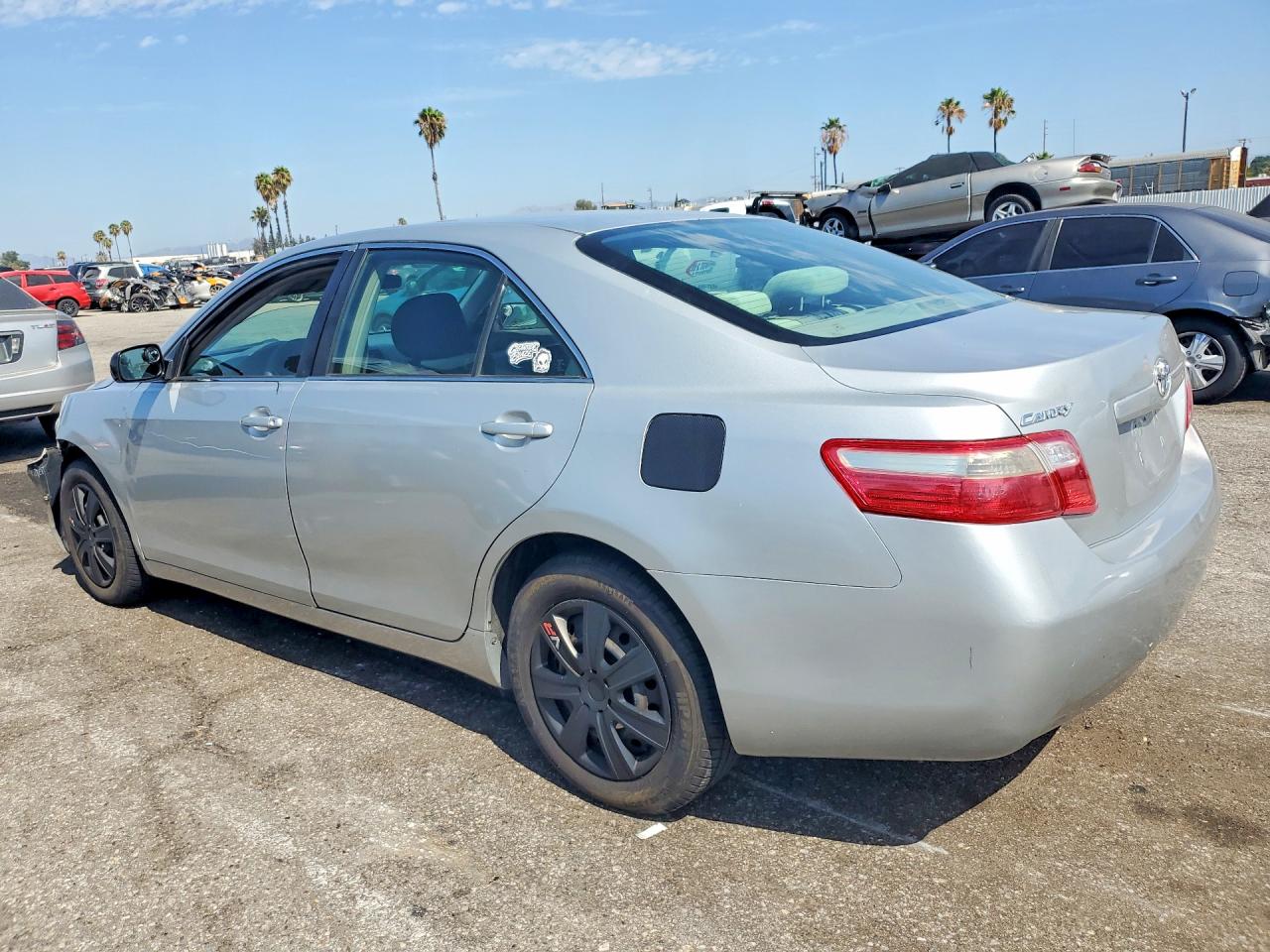 2007 Toyota Camry Le Silver vin: JTNBE46K673079219