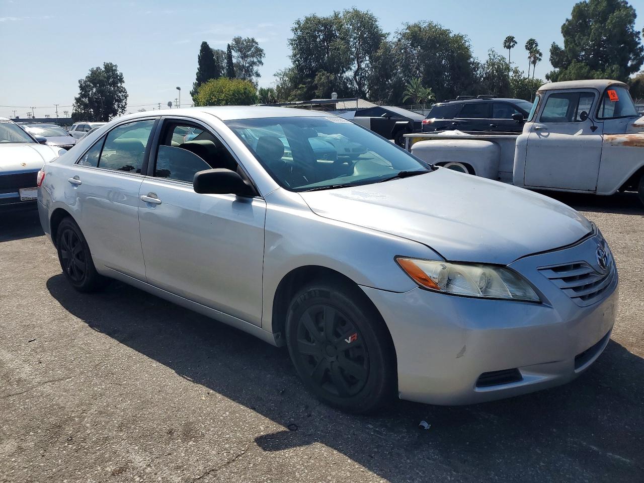 2007 Toyota Camry Le Silver vin: JTNBE46K673079219
