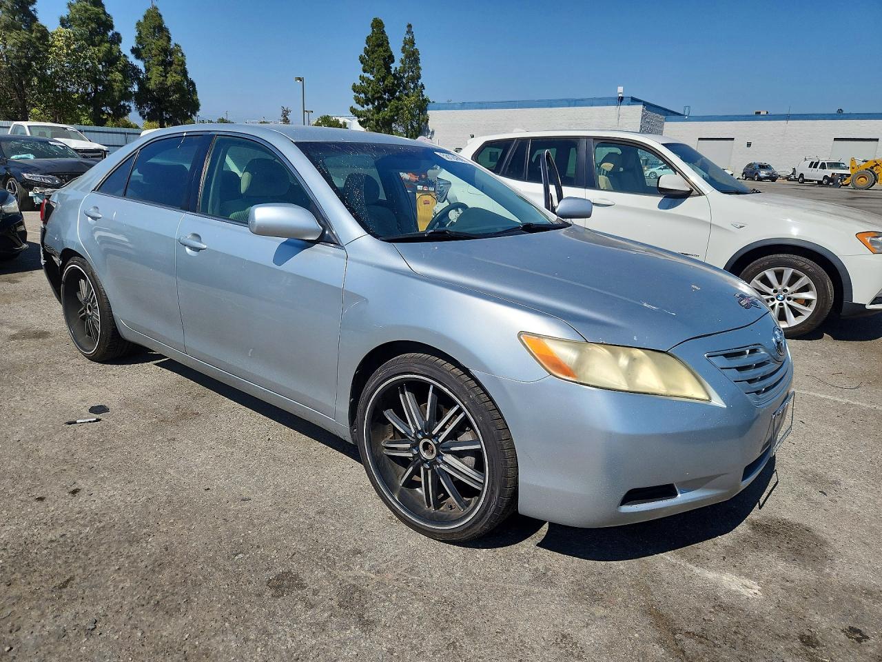 2007 Toyota Camry Le Silver vin: JTNBE46K673082959