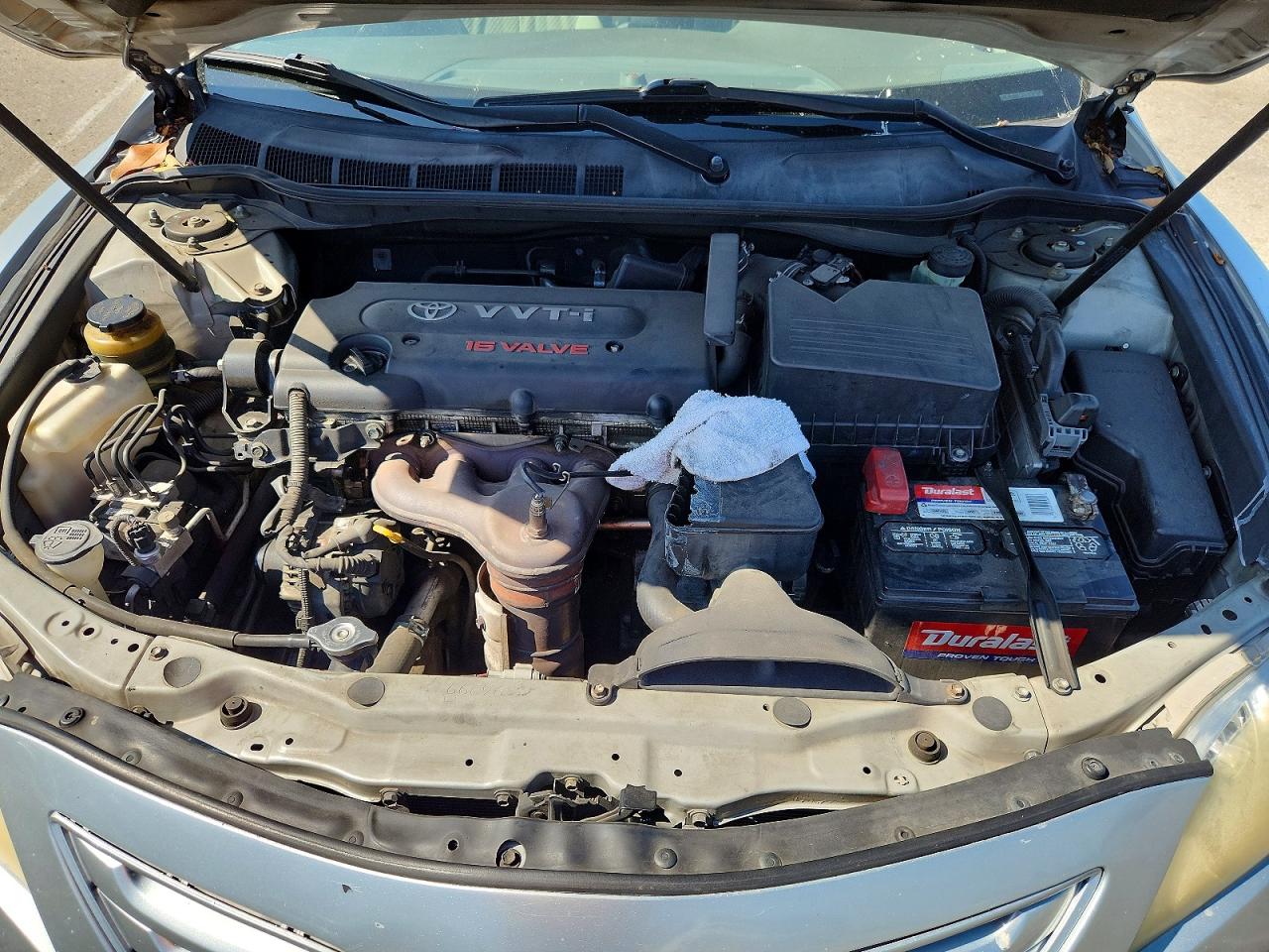 2007 Toyota Camry Le Silver vin: JTNBE46K673082959