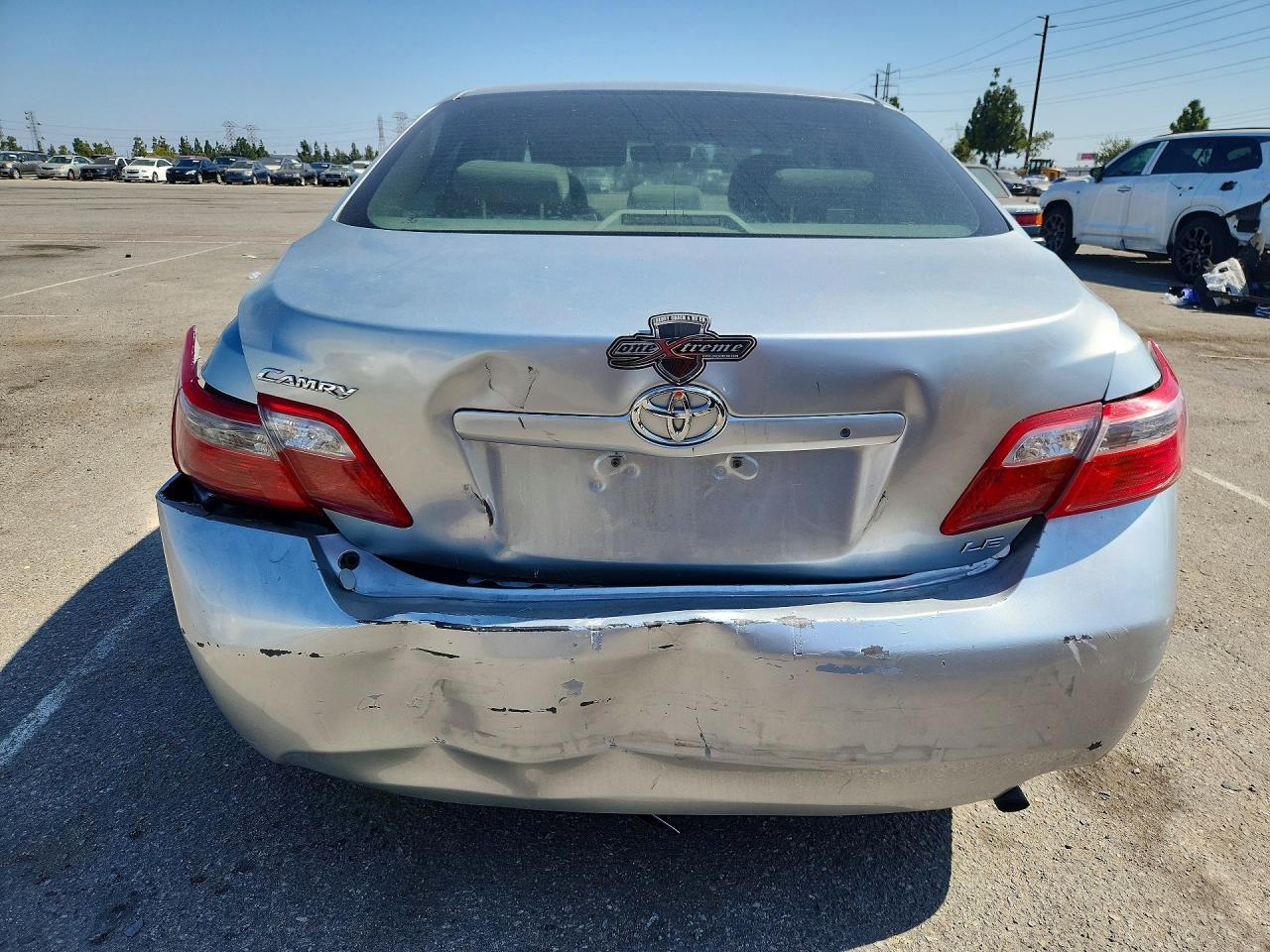 2007 Toyota Camry Le Silver vin: JTNBE46K673082959