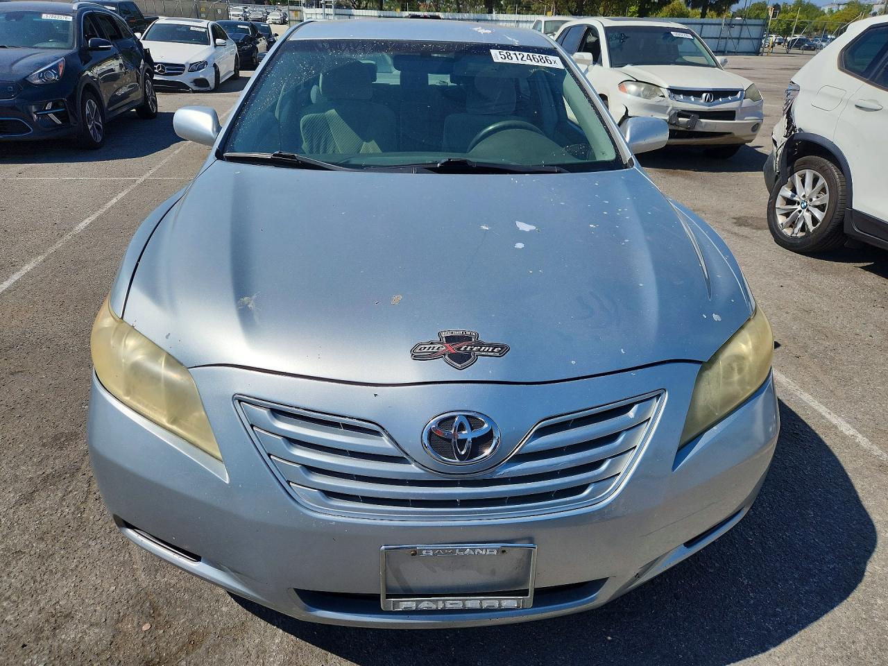 2007 Toyota Camry Le Silver vin: JTNBE46K673082959