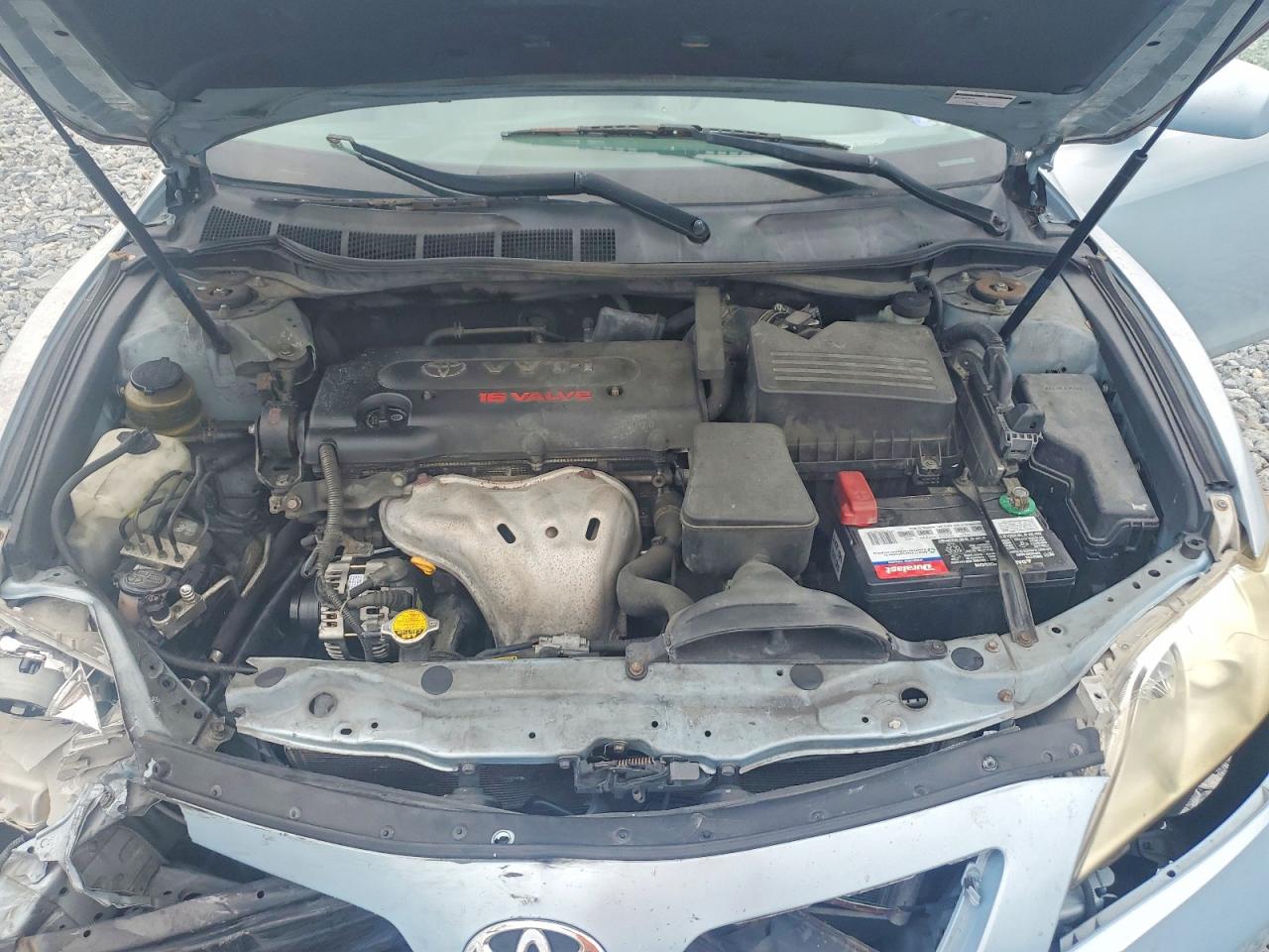 2007 Toyota Camry Xle Blue vin: JTNBE46K673085067