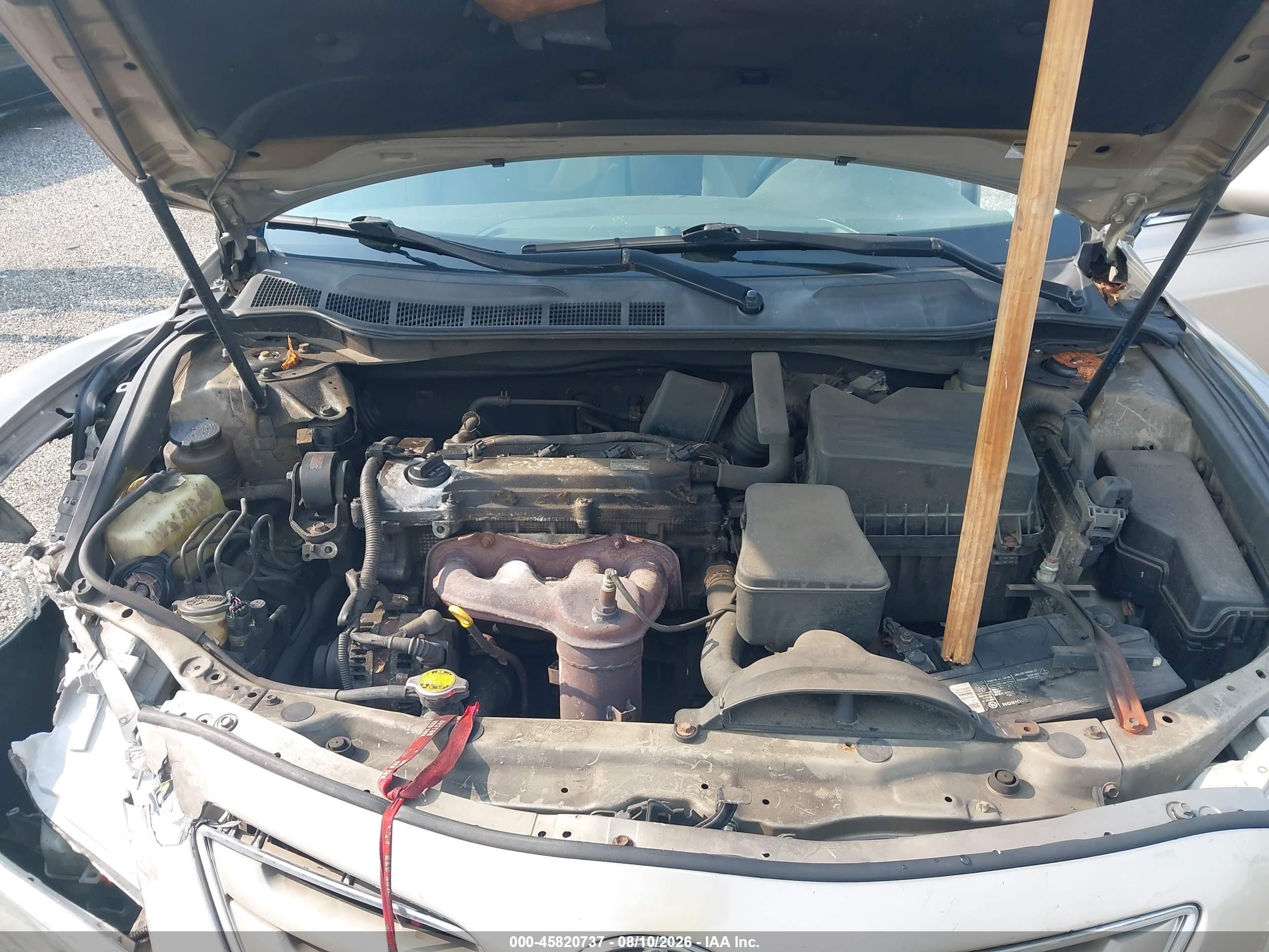 2007 Toyota Camry Xle Желто-коричневый vin: JTNBE46K673101803