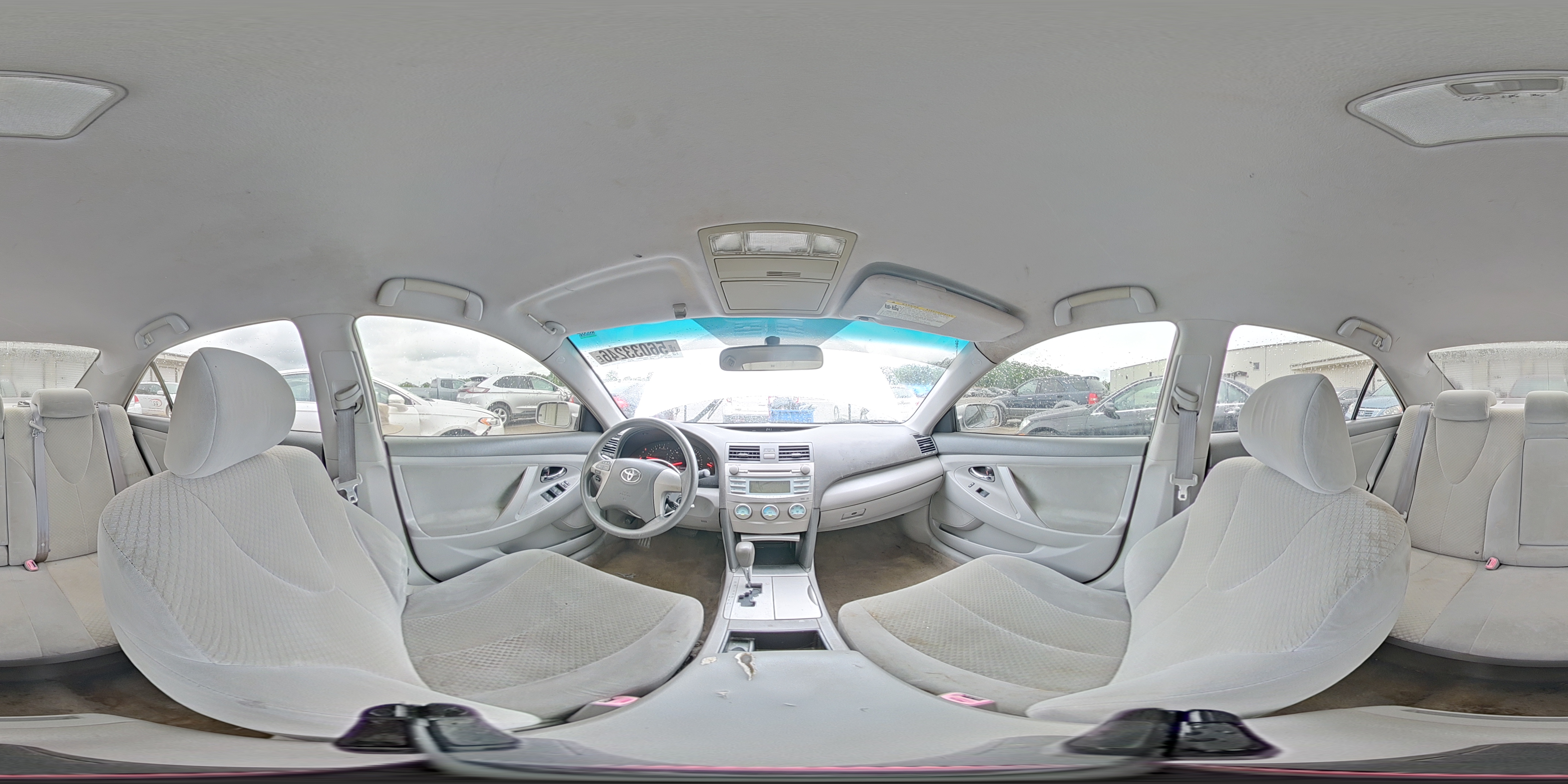 2007 Toyota Camry Le Silver vin: JTNBE46K773045483