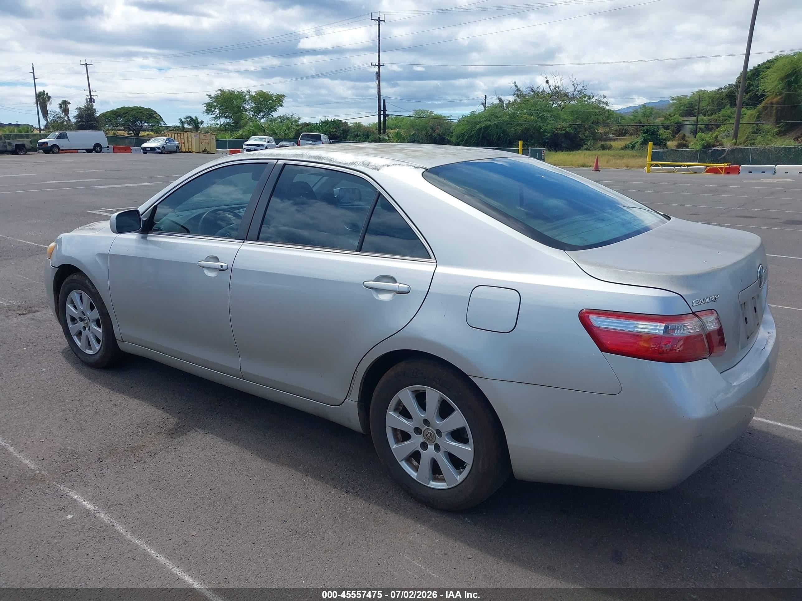 2008 Toyota Camry Le/se/xle Silver vin: JTNBE46K783138960