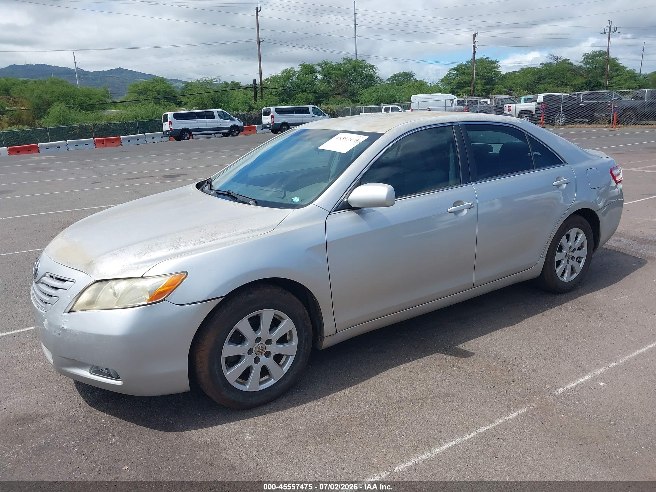 2008 Toyota Camry Le/se/xle Silver vin: JTNBE46K783138960