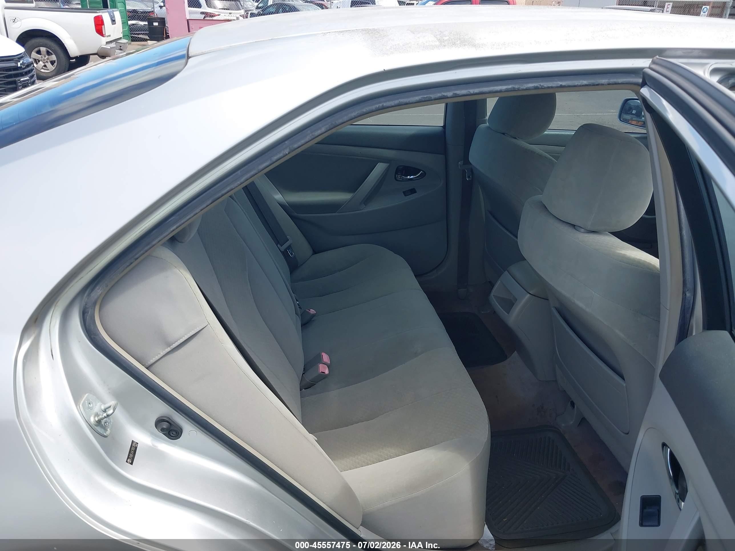 2008 Toyota Camry Le/se/xle Silver vin: JTNBE46K783138960