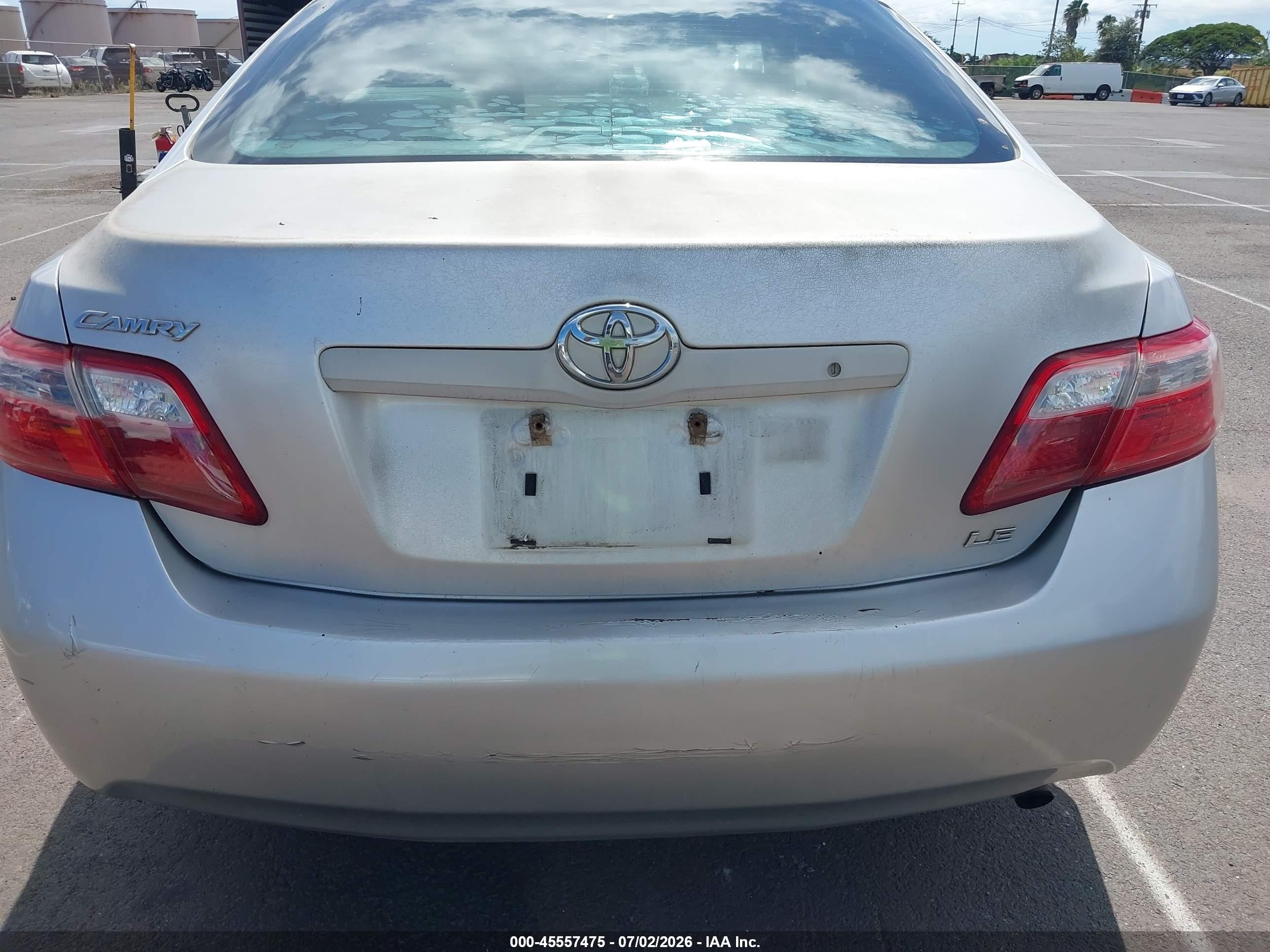 2008 Toyota Camry Le/se/xle Silver vin: JTNBE46K783138960
