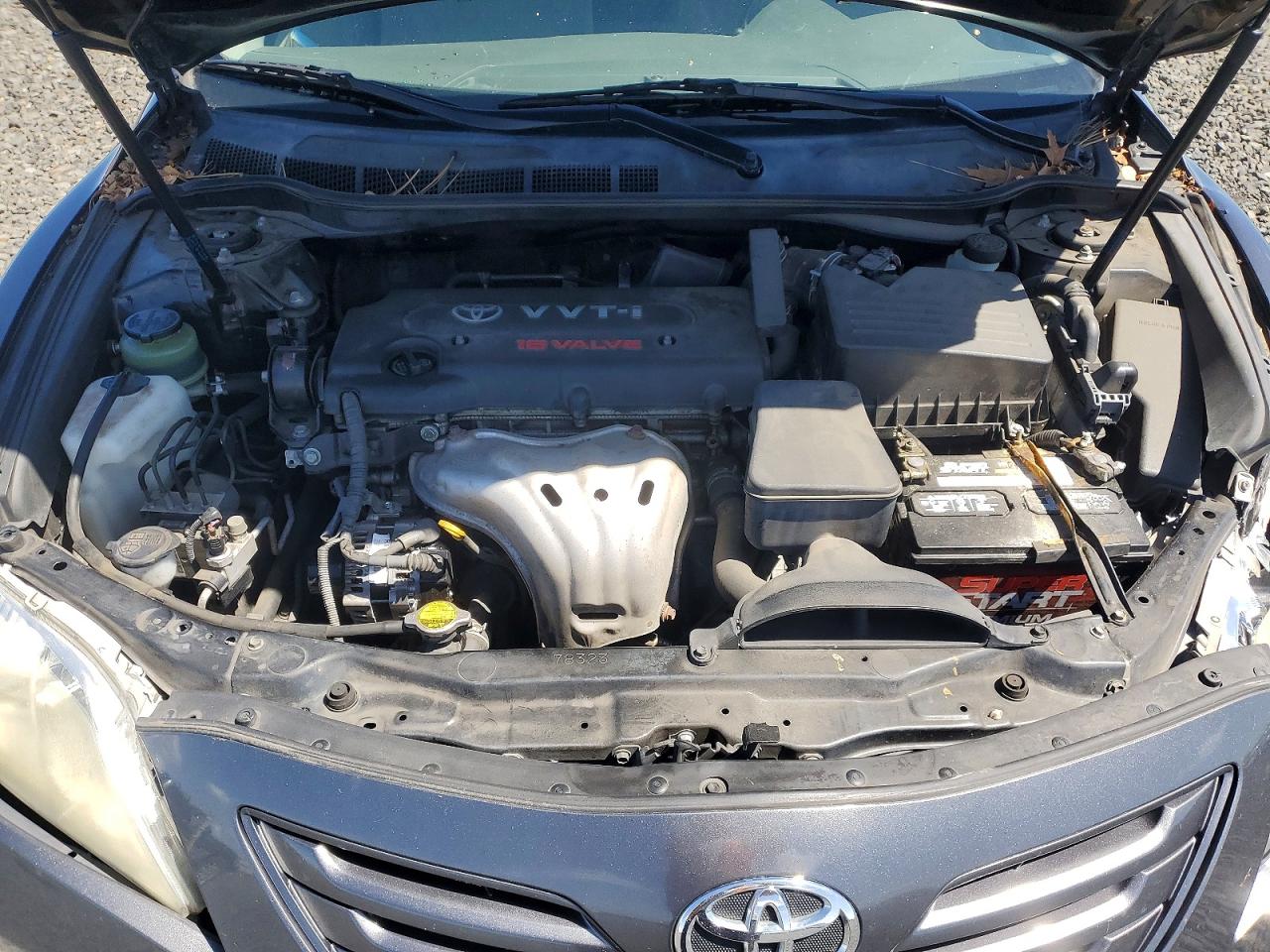 2007 Toyota Camry Le Gray vin: JTNBE46K873045766
