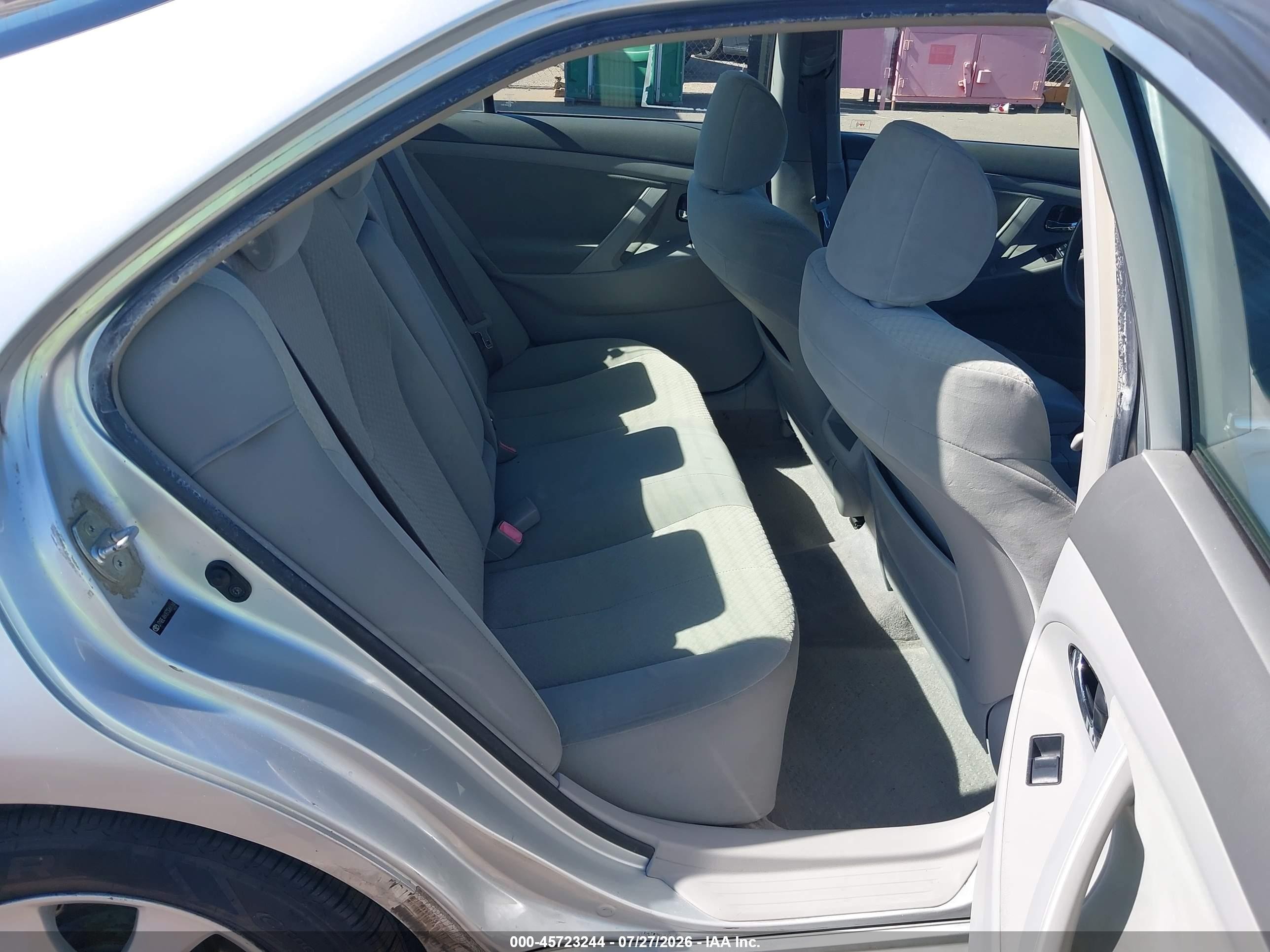 2007 Toyota Camry Ce/le/se/xle Silver vin: JTNBE46K873068366