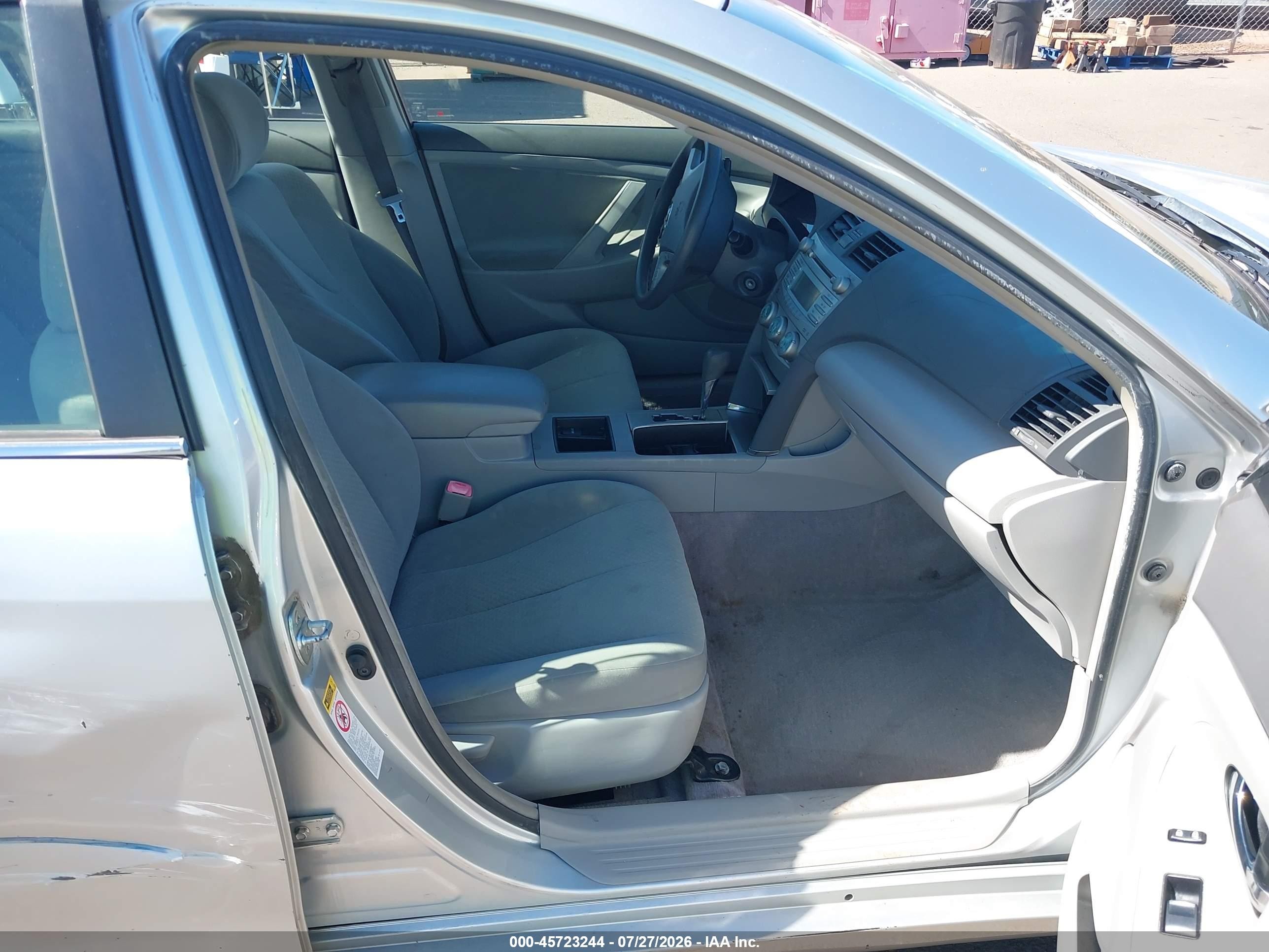 2007 Toyota Camry Ce/le/se/xle Silver vin: JTNBE46K873068366