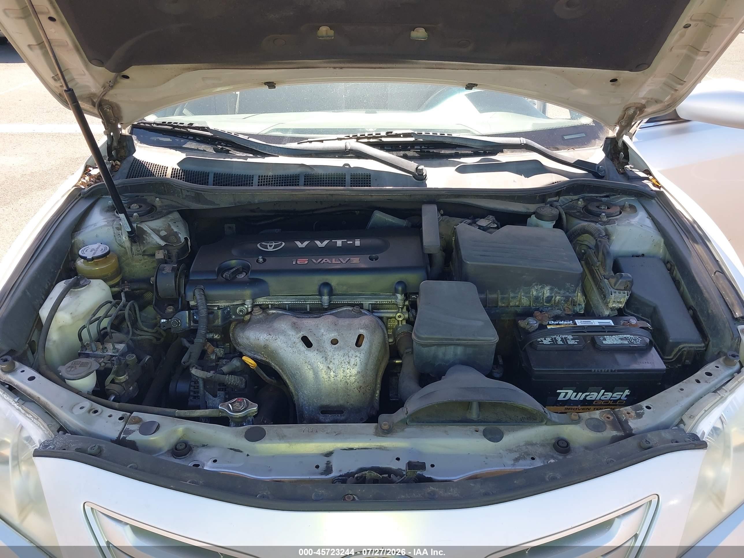 2007 Toyota Camry Ce/le/se/xle Silver vin: JTNBE46K873068366