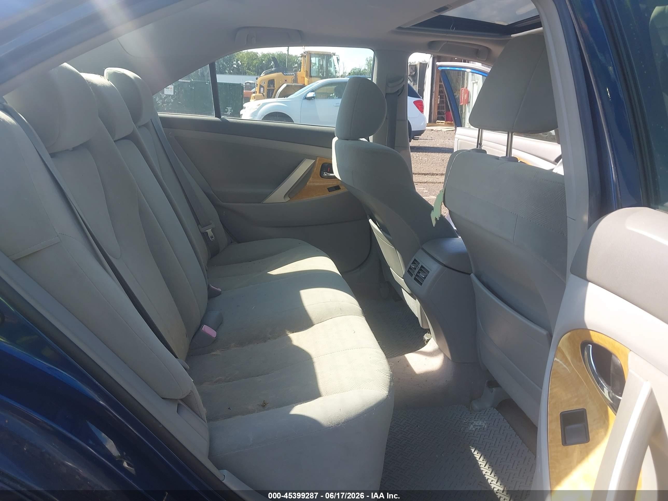 2007 Toyota Camry Ce/le/xle/se Синий vin: JTNBE46K873083868