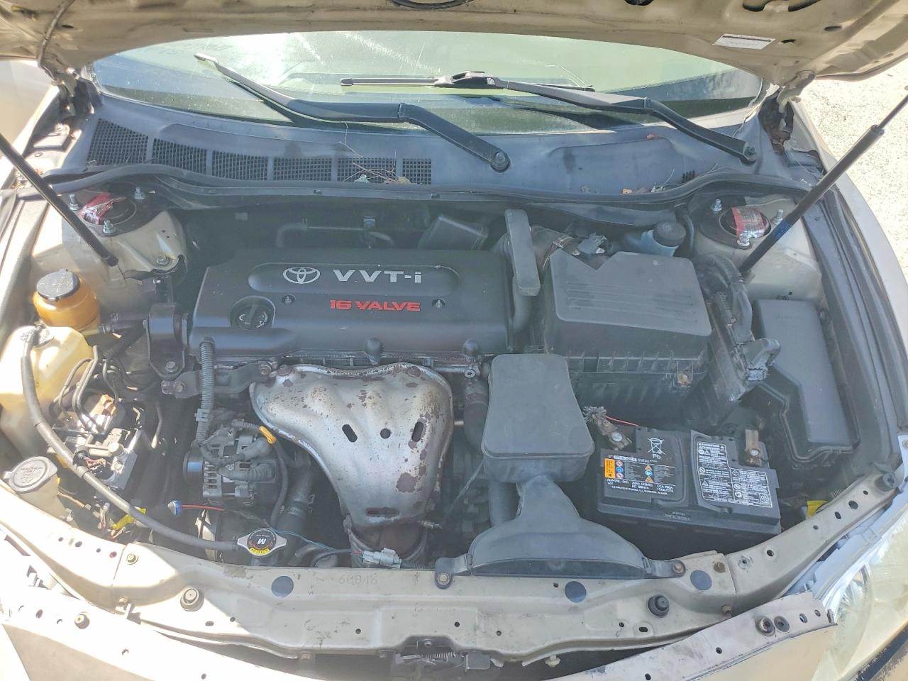 2007 Toyota Camry Xle Gold vin: JTNBE46K873115105