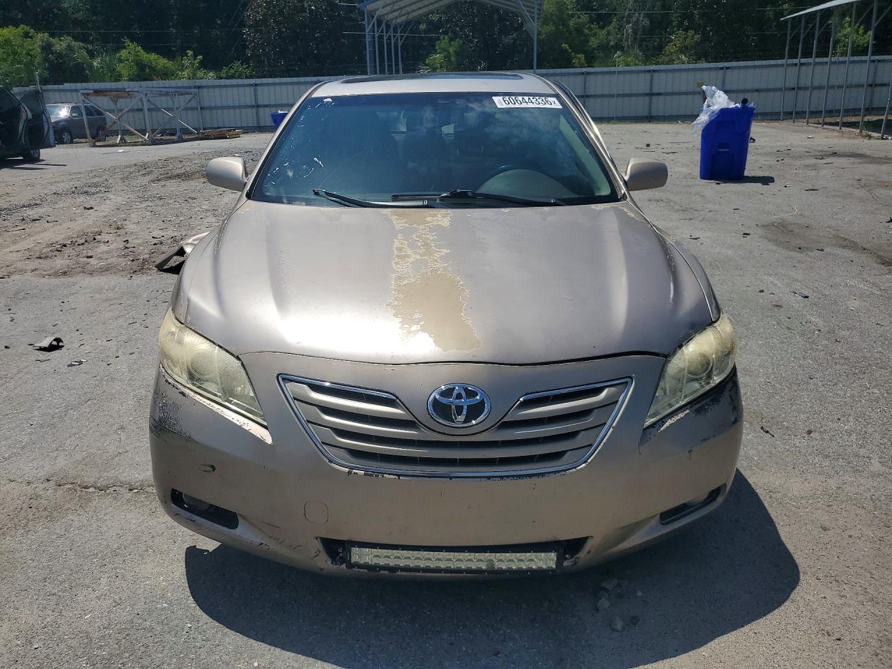 2007 Toyota Camry Xle Gold vin: JTNBE46K873115105
