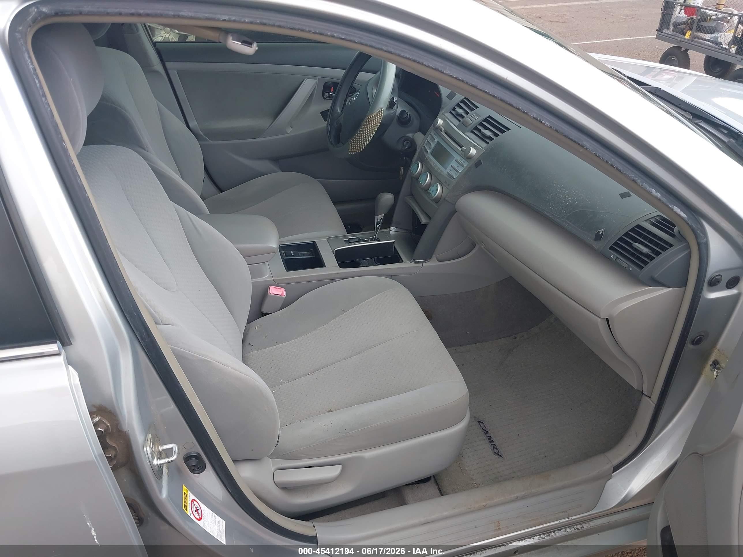 2007 Toyota Camry Ce/le/se/xle Silver vin: JTNBE46K873118974