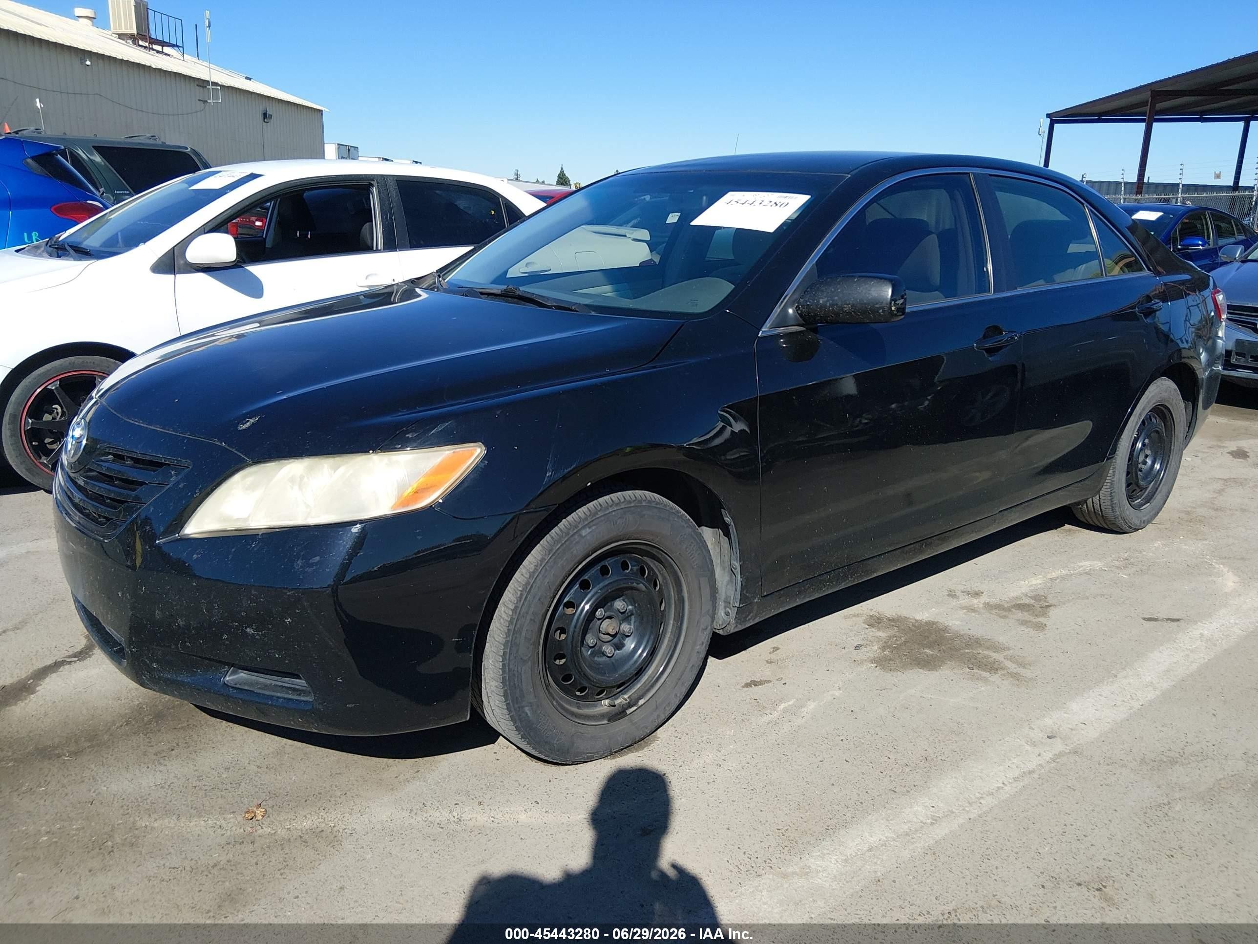 2009 Toyota Camry Le/se/xle Black vin: JTNBE46K893193208