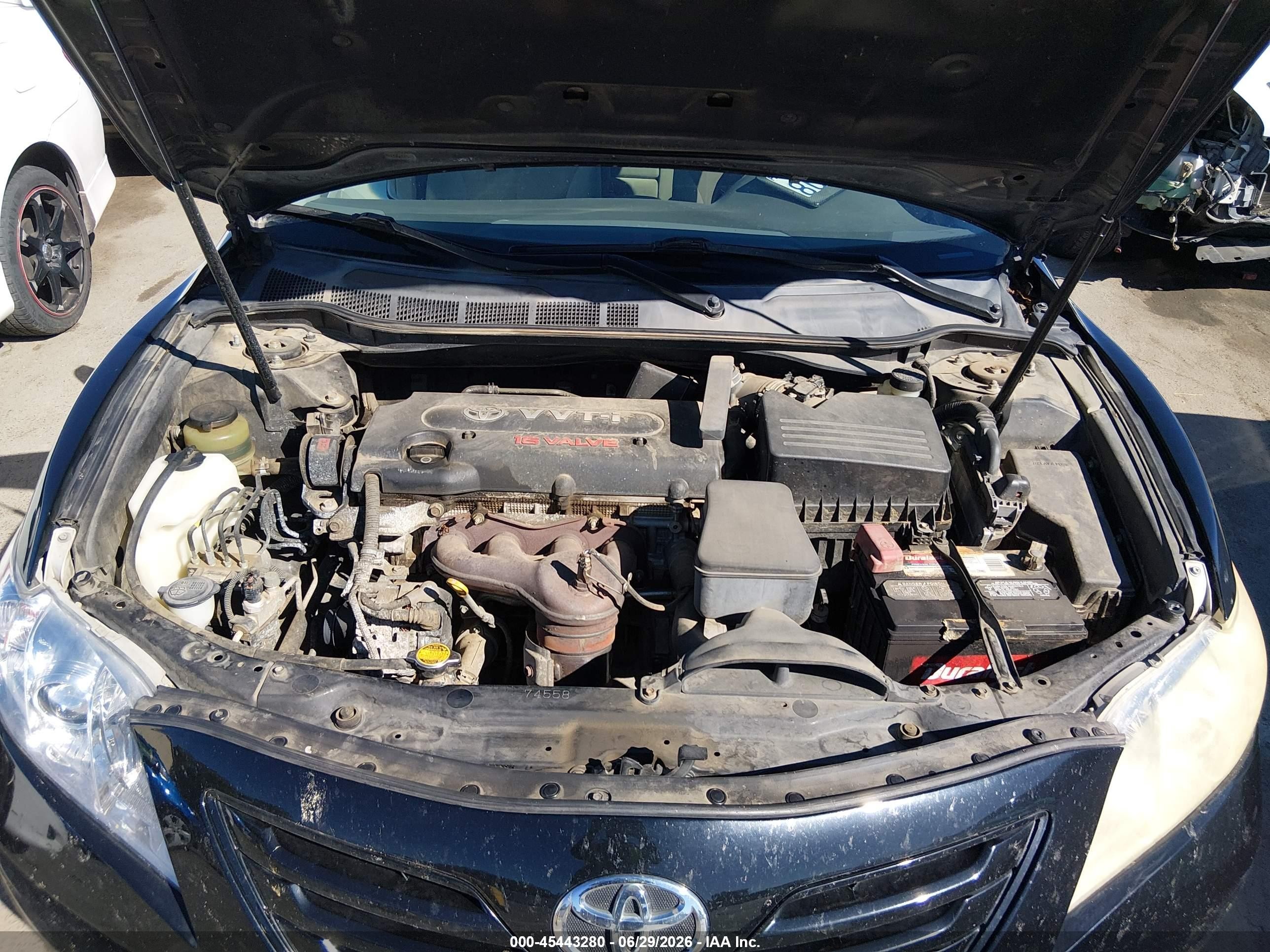 2009 Toyota Camry Le/se/xle Black vin: JTNBE46K893193208
