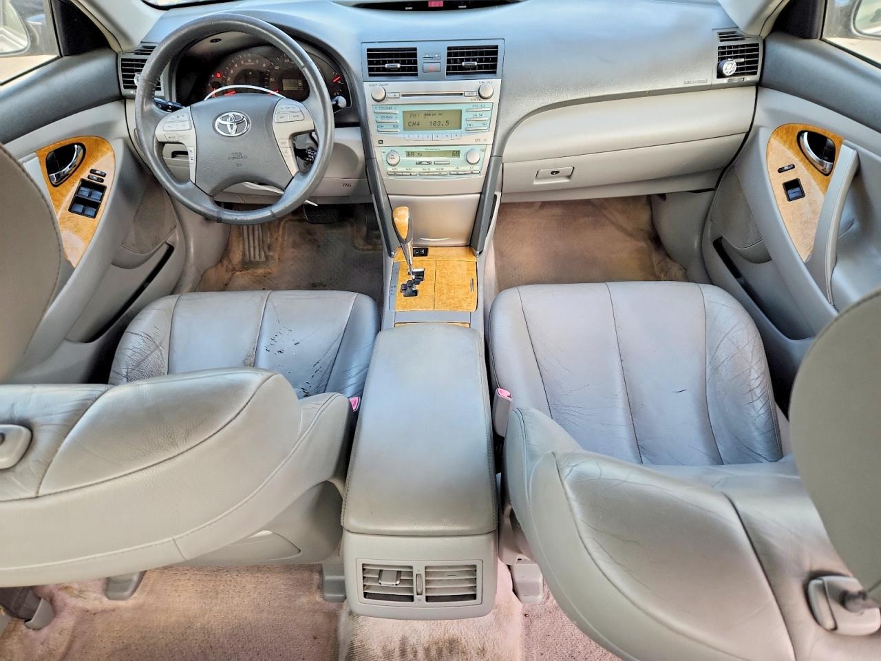 2007 Toyota Camry Xle Серый vin: JTNBE46K973007009