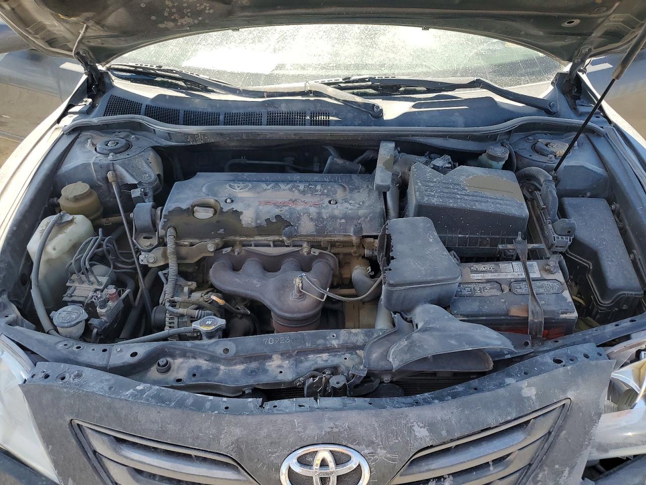 2007 Toyota Camry Tan vin: JTNBE46K973050135
