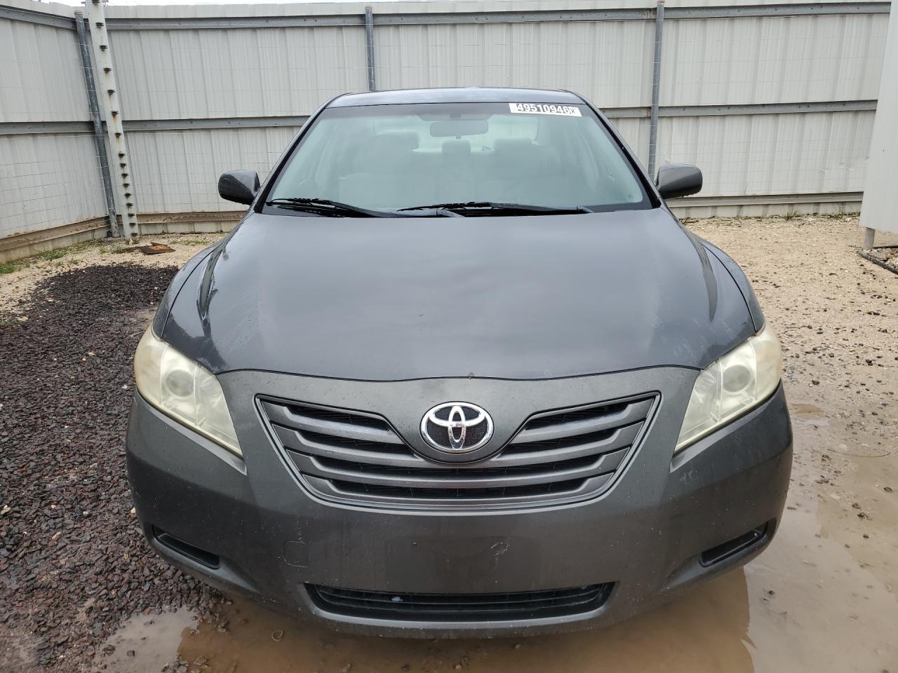 2007 Toyota Camry Ce Charcoal vin: JTNBE46K973074418 Damage: Hood, Dent(S) W/ Paint Dmg, 1/8 To 1/2 Inch