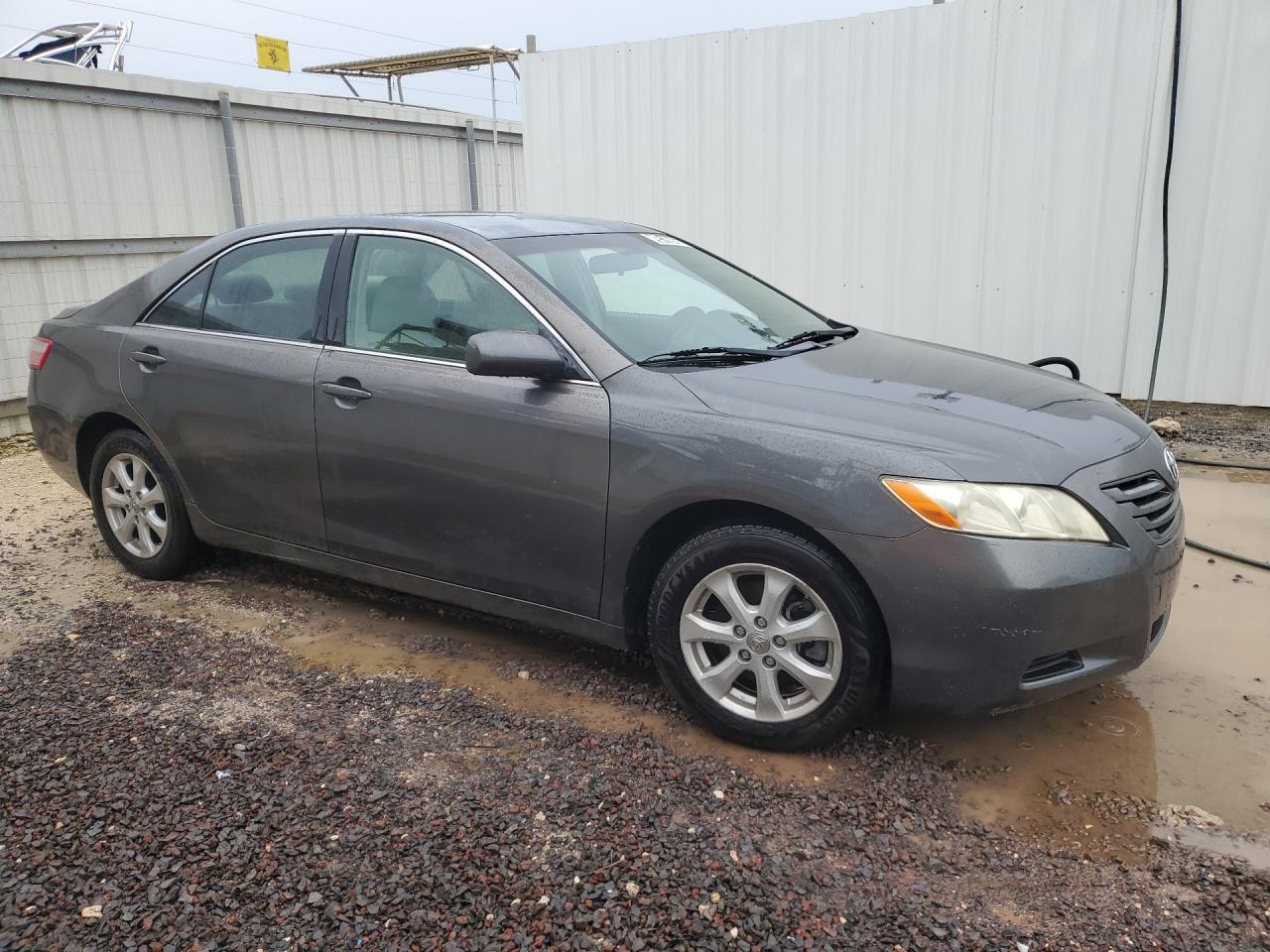 2007 Toyota Camry Ce Charcoal vin: JTNBE46K973074418 Damage: Front Bumper/Cover, Previous Repair, Substandard Repair