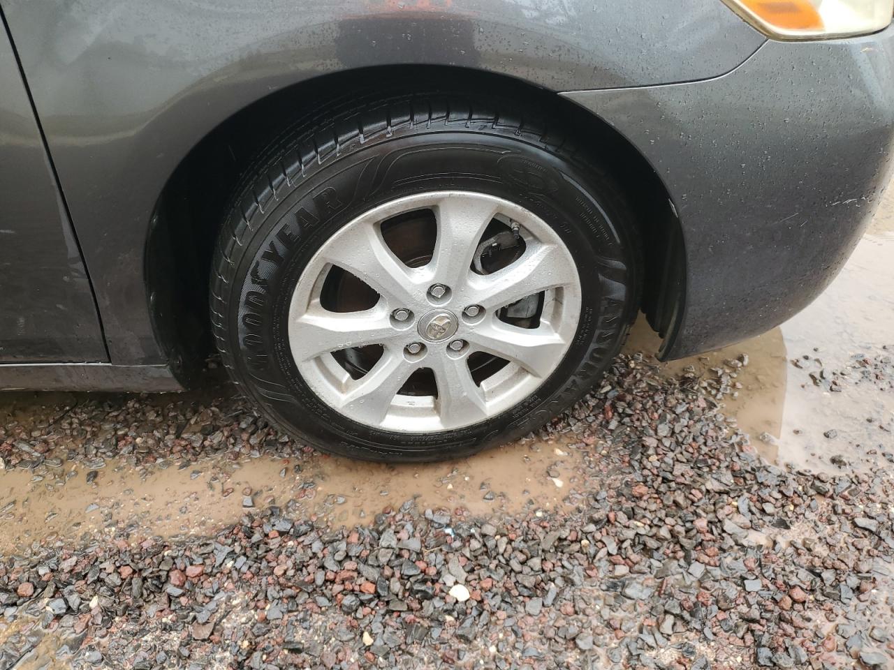 2007 Toyota Camry Ce Charcoal vin: JTNBE46K973074418 Damage: Right Front Wheel, Curb Rash, > 12 Inches