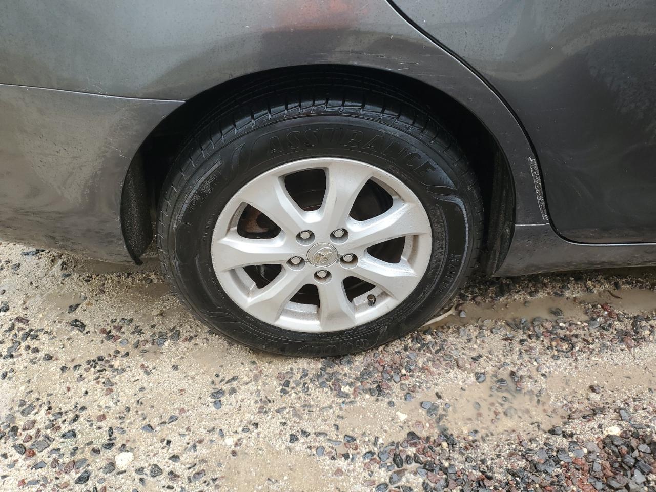 2007 Toyota Camry Ce Charcoal vin: JTNBE46K973074418 Damage: Right Rear Wheel, Curb Rash, > 12 Inches