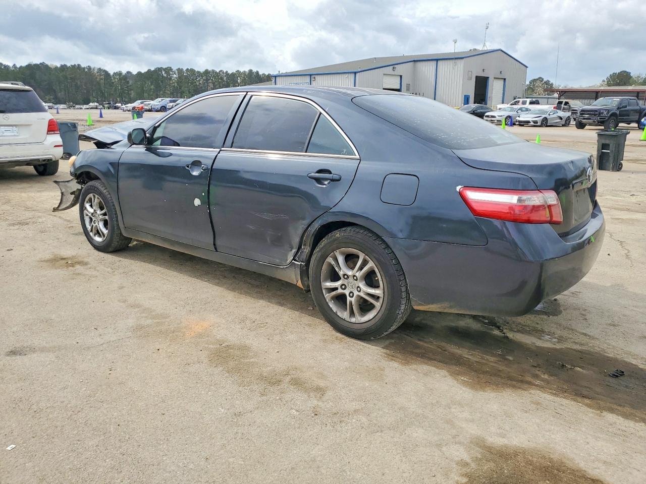 2007 Toyota Camry Ce Black vin: JTNBE46K973083412