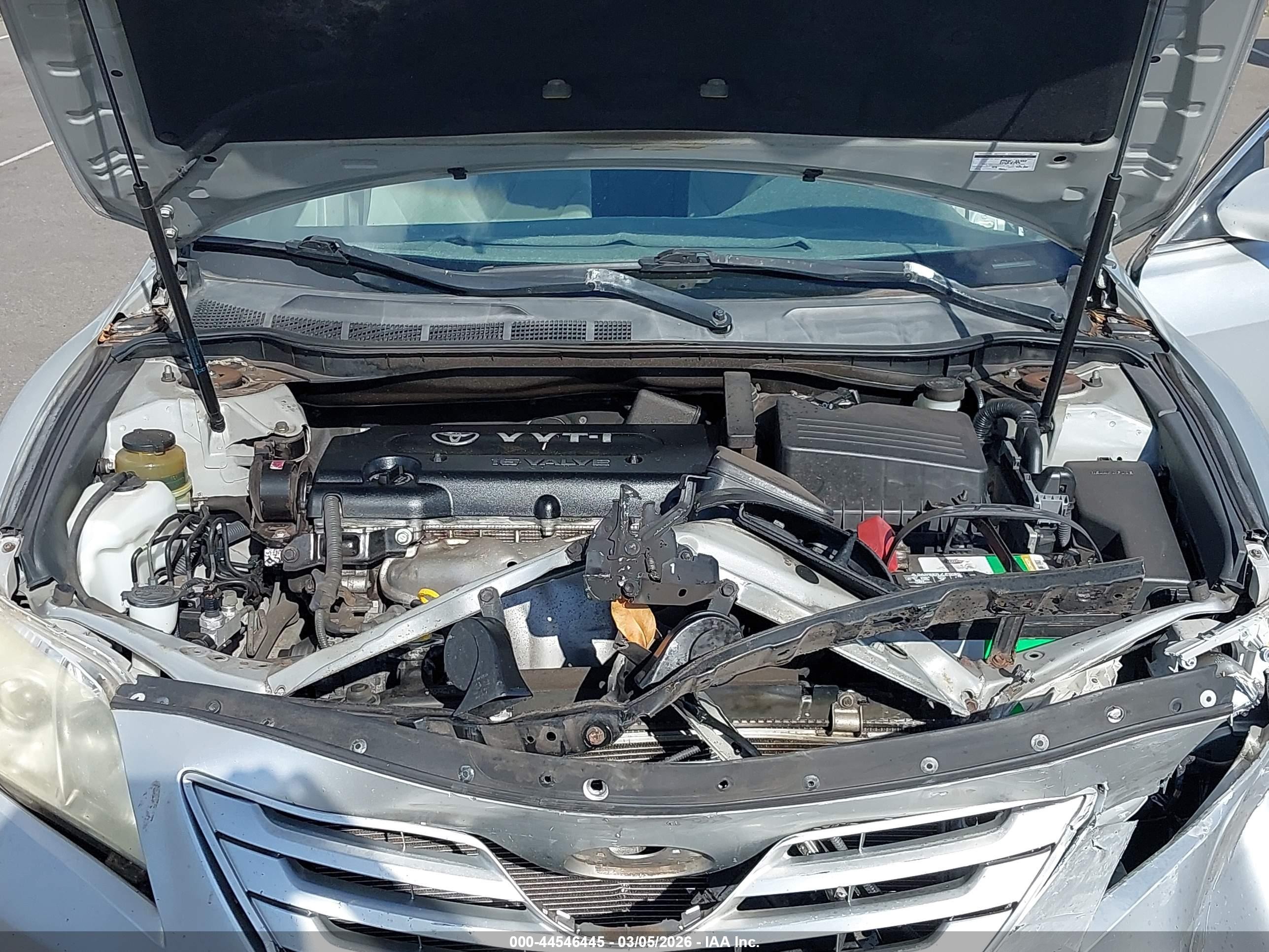 2009 Toyota Camry Le/se/xle Silver vin: JTNBE46K993162002