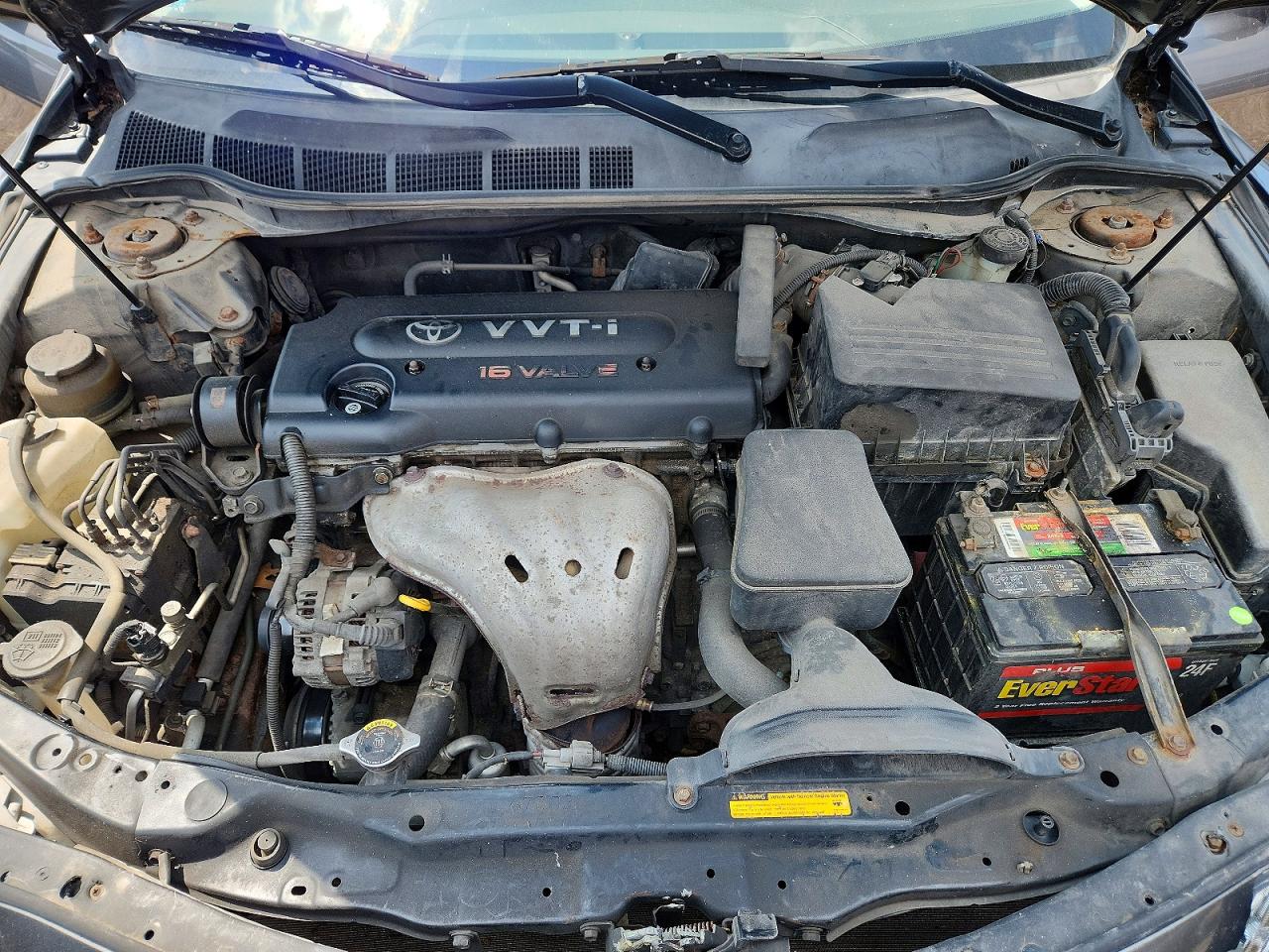 2007 Toyota Camry Xle Gray vin: JTNBE46KX73009013