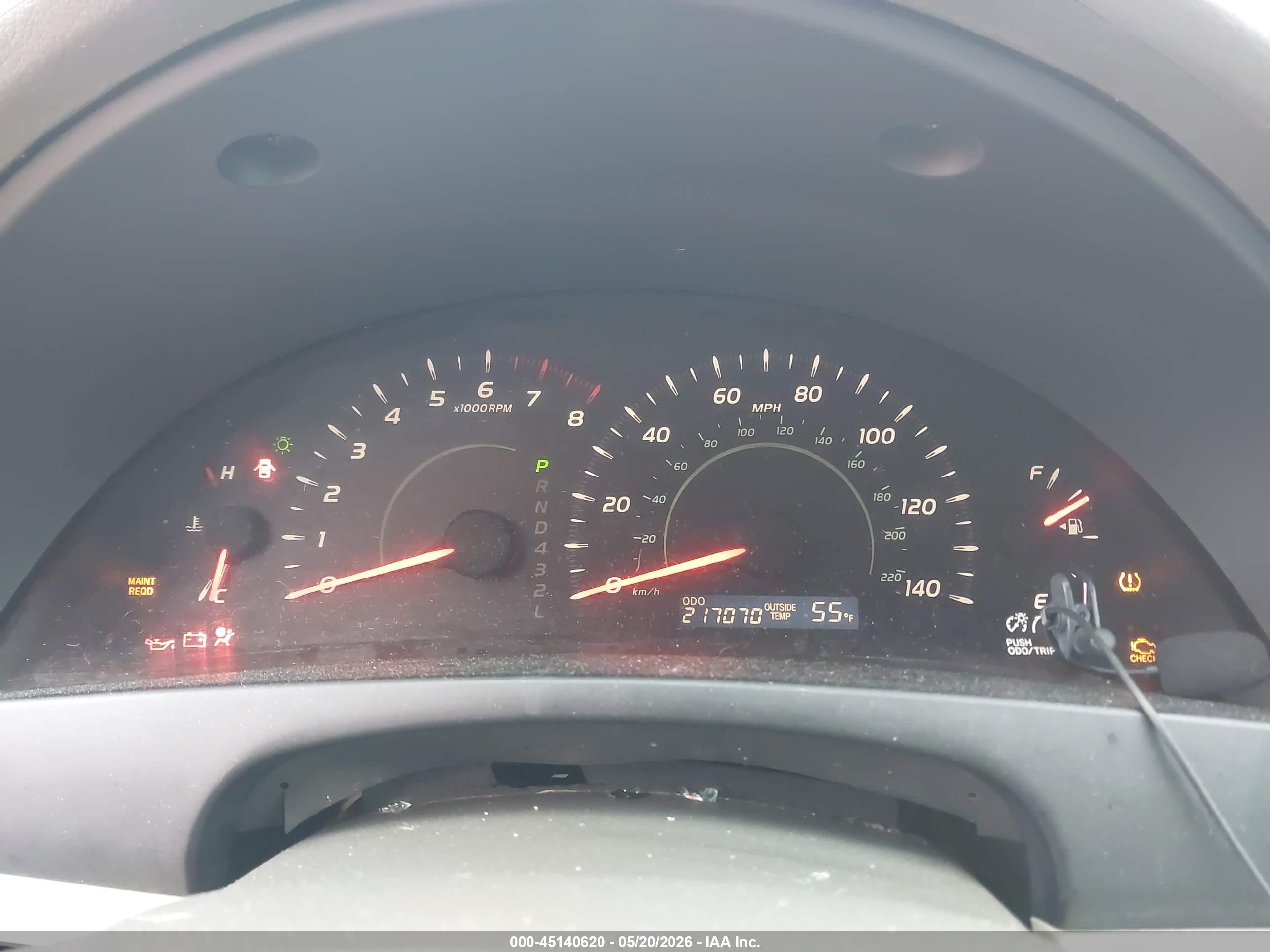 2007 Toyota Camry Le Белый vin: JTNBE46KX73017385