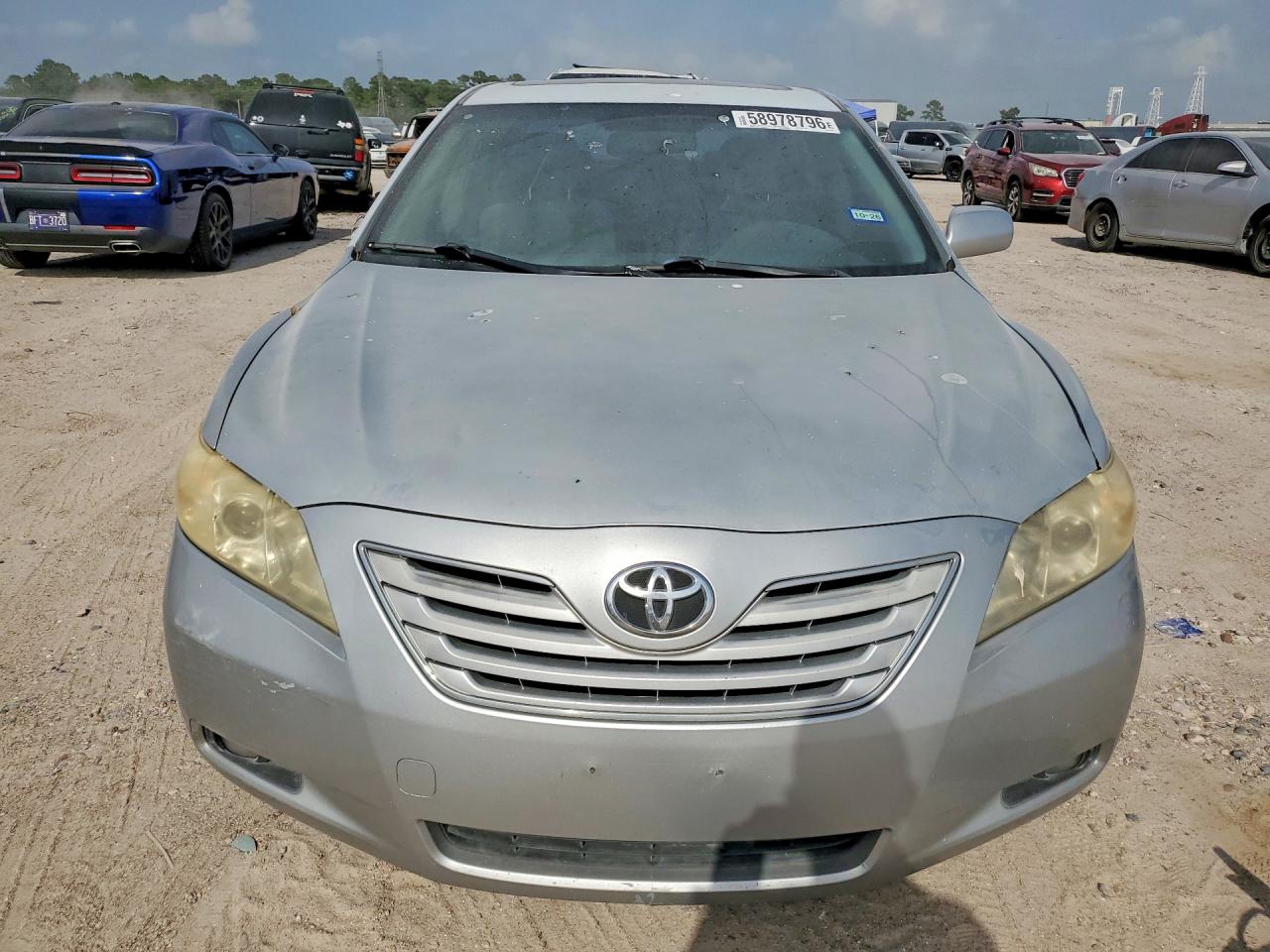 2007 Toyota Camry Xle Silver vin: JTNBE46KX73046241