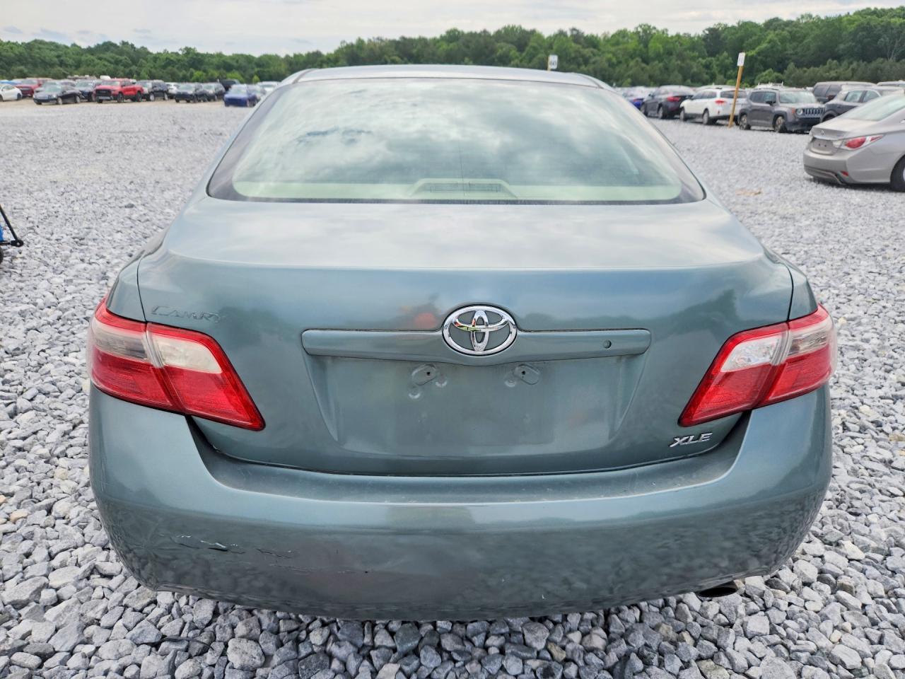 2007 Toyota Camry Xle Teal vin: JTNBE46KX73069812