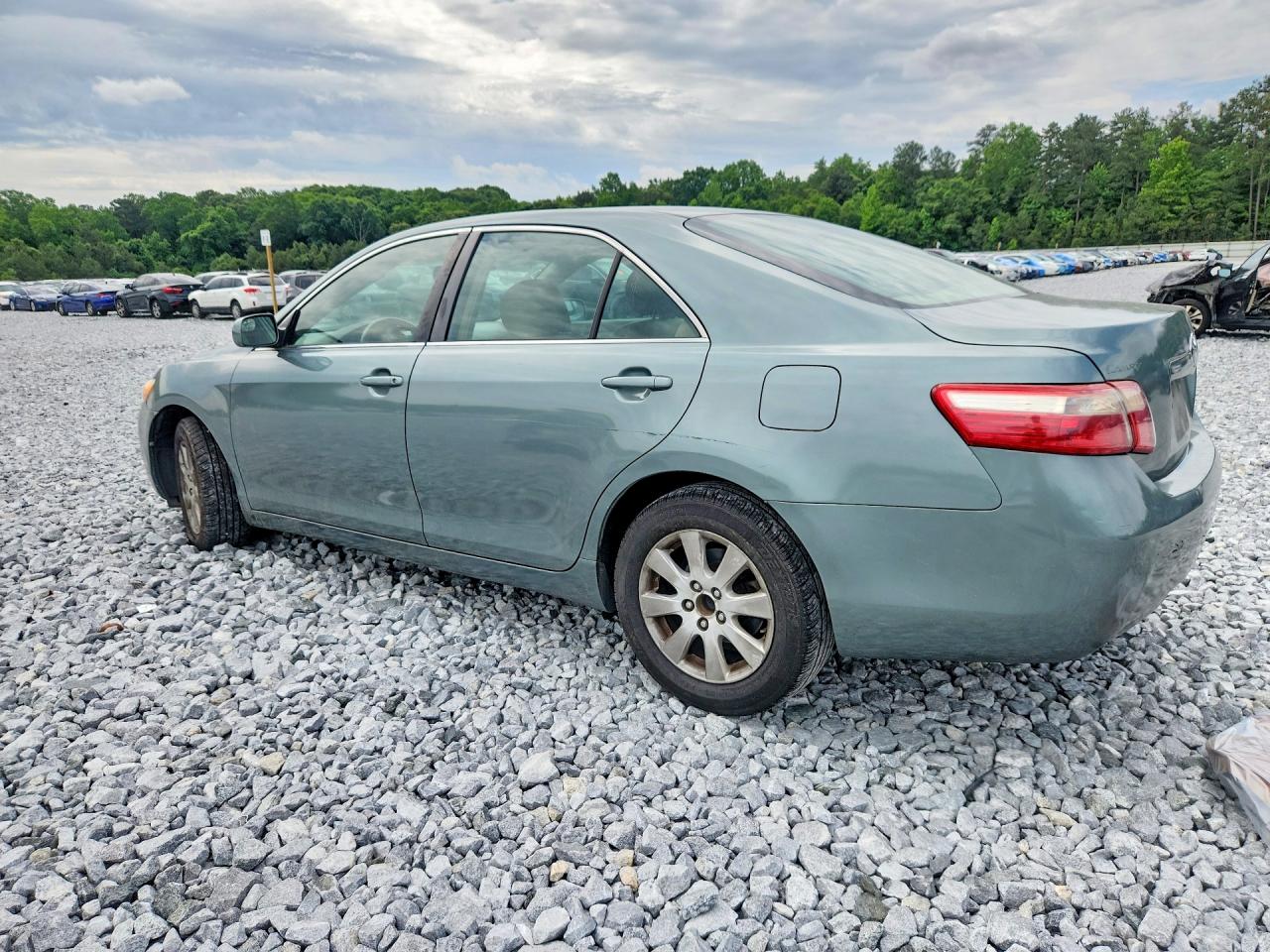2007 Toyota Camry Xle Teal vin: JTNBE46KX73069812