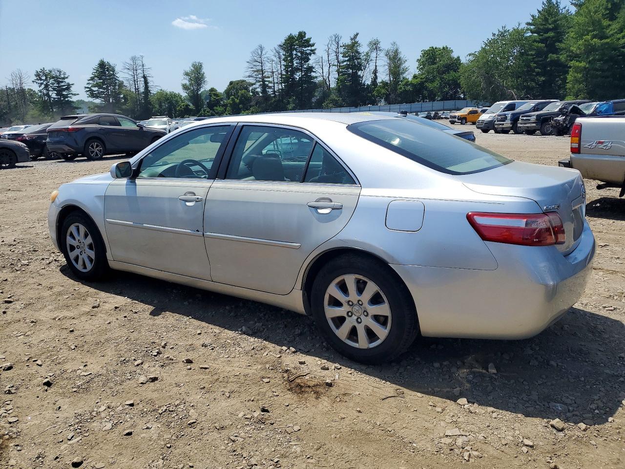 2007 Toyota Camry Xle Silver vin: JTNBE46KX73072581