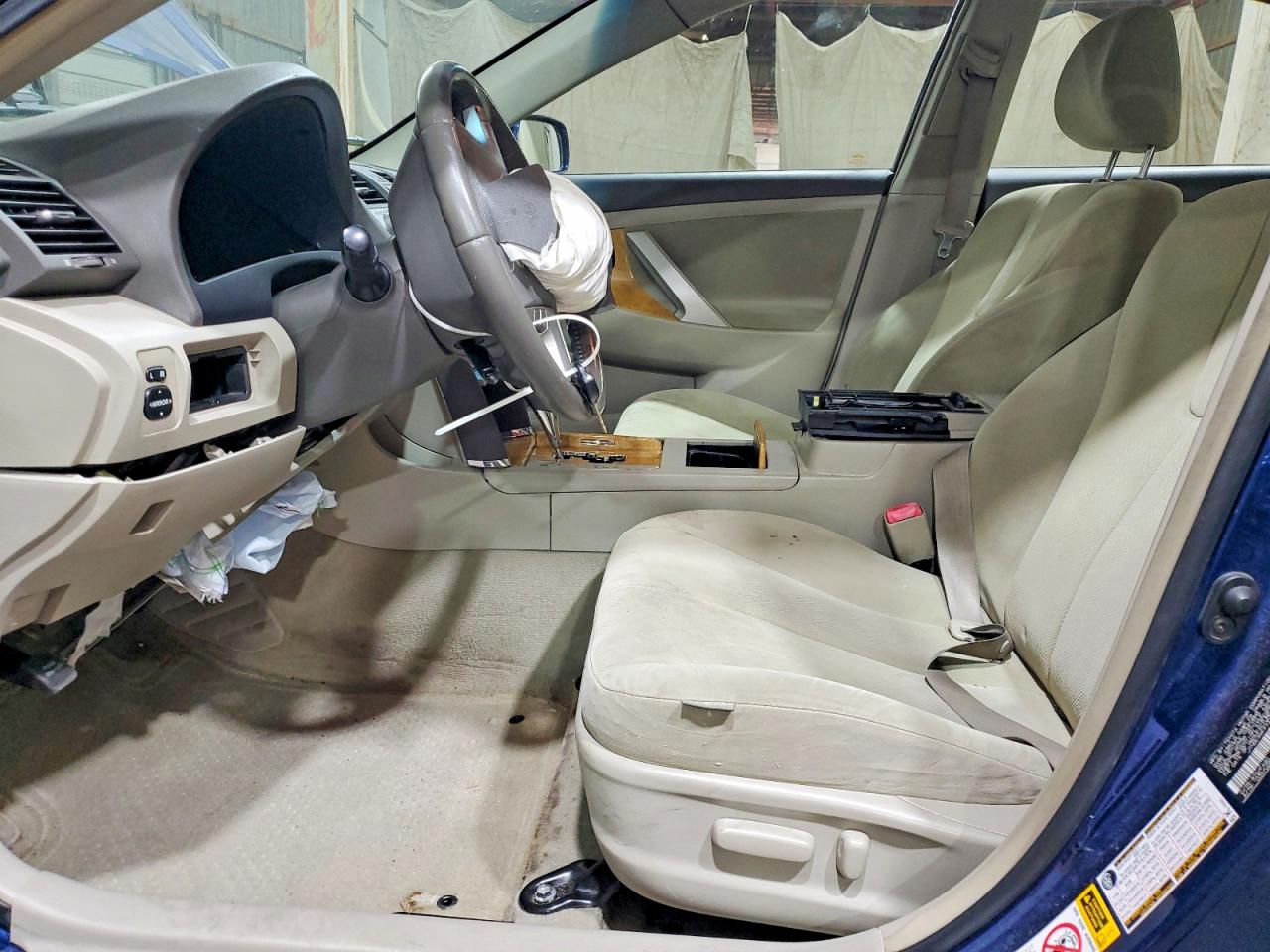 2007 Toyota Camry Xle Blue vin: JTNBE46KX73107099