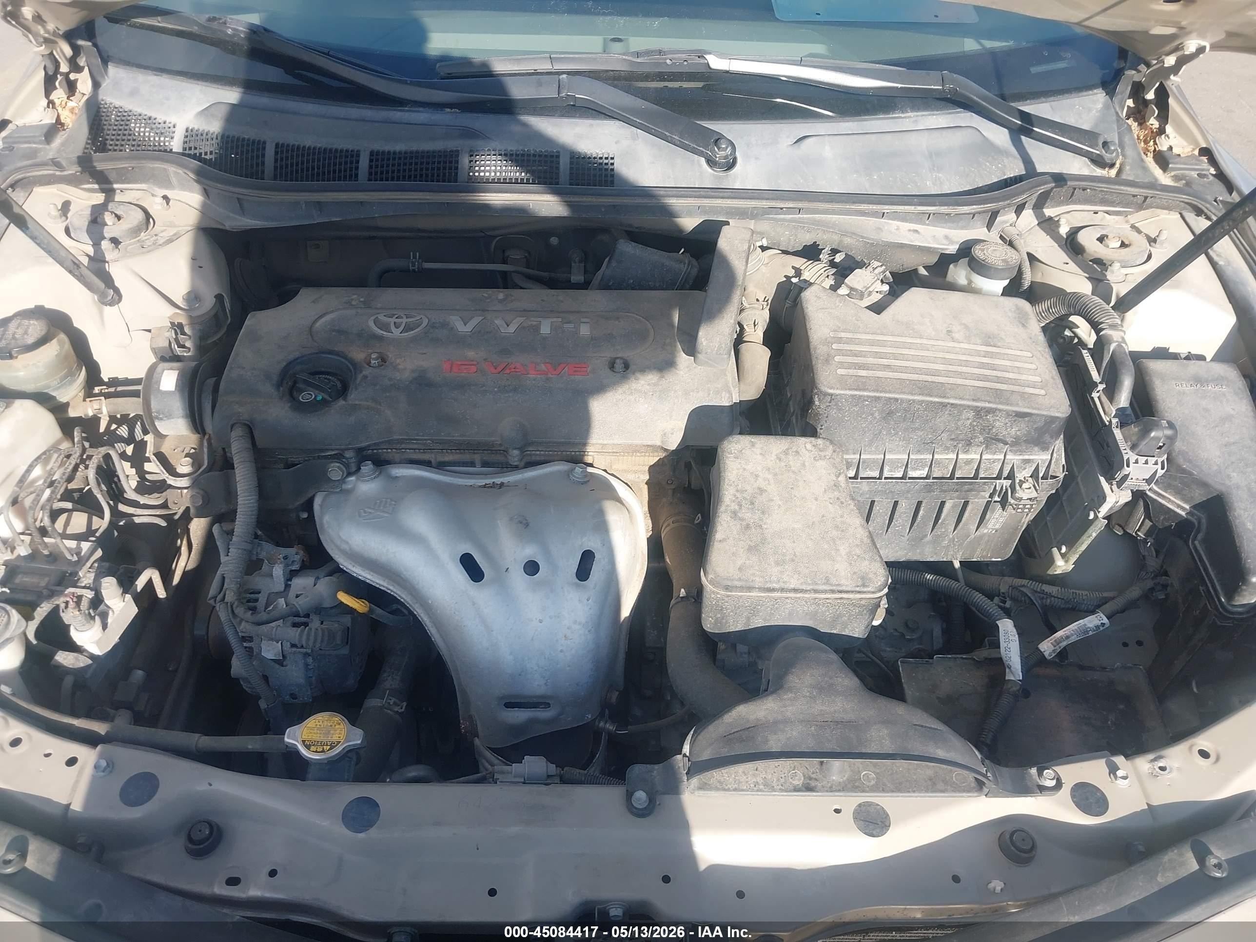 2007 Toyota Camry Xle Коричневый vin: JTNBE46KX73121424