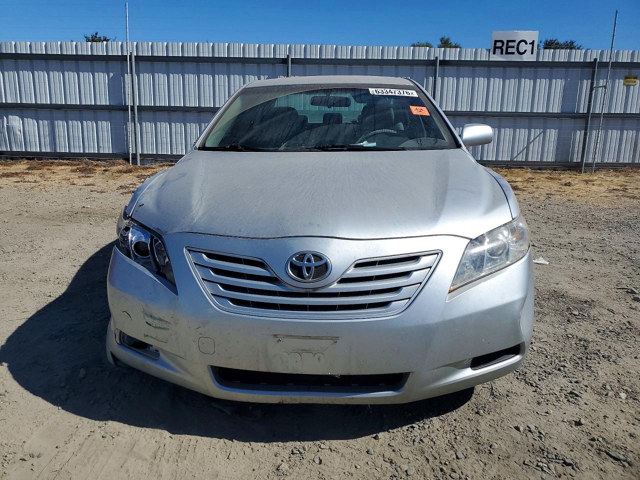 2007 Toyota Camry Le Silver vin: JTNBE46KX73126106